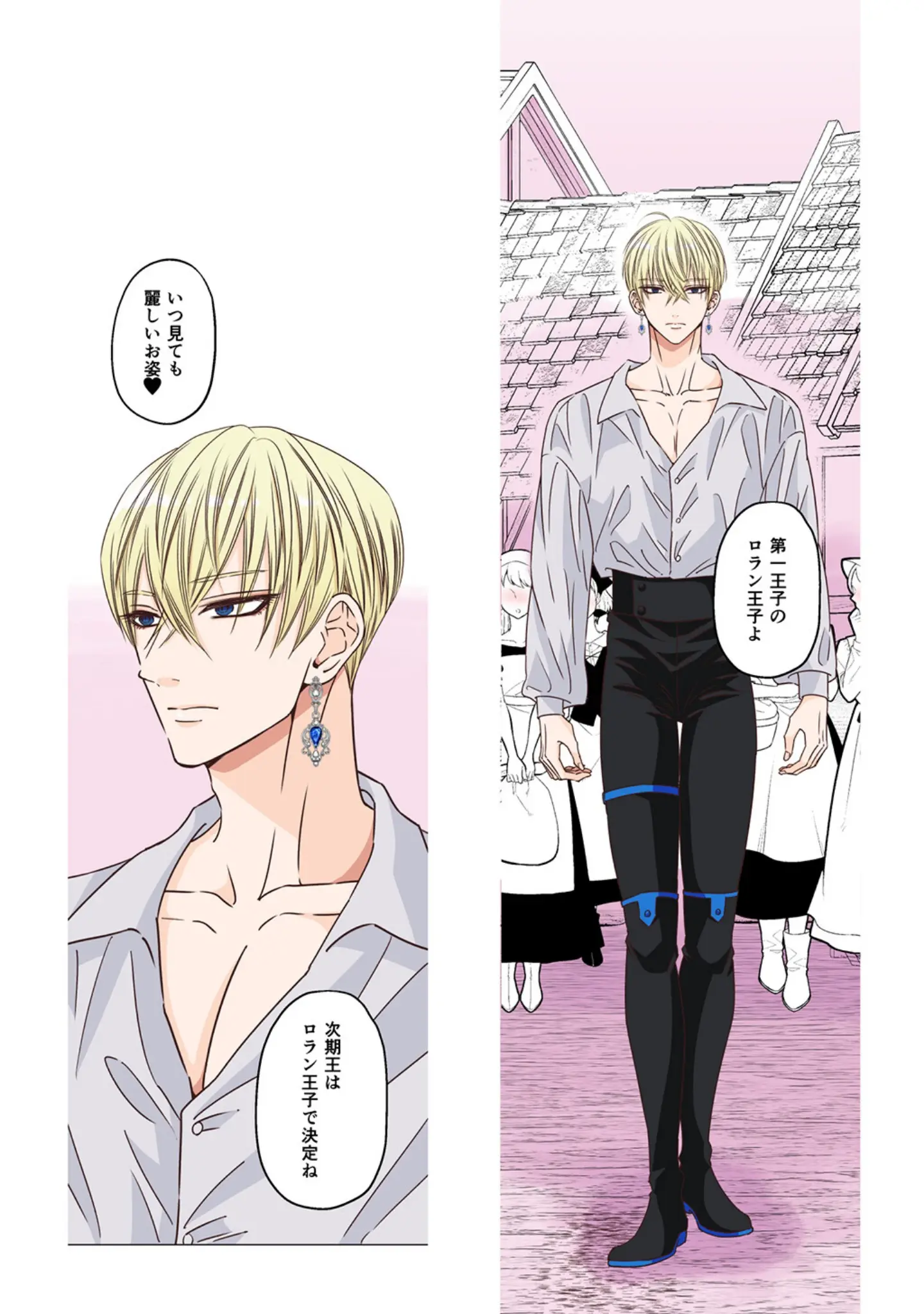 「ヤンデレ王子（兄）が、 純情バカな俺様王子（弟）を 夜●いしたようです。【R18版】」（星谷京） 試し読み 3ページ目