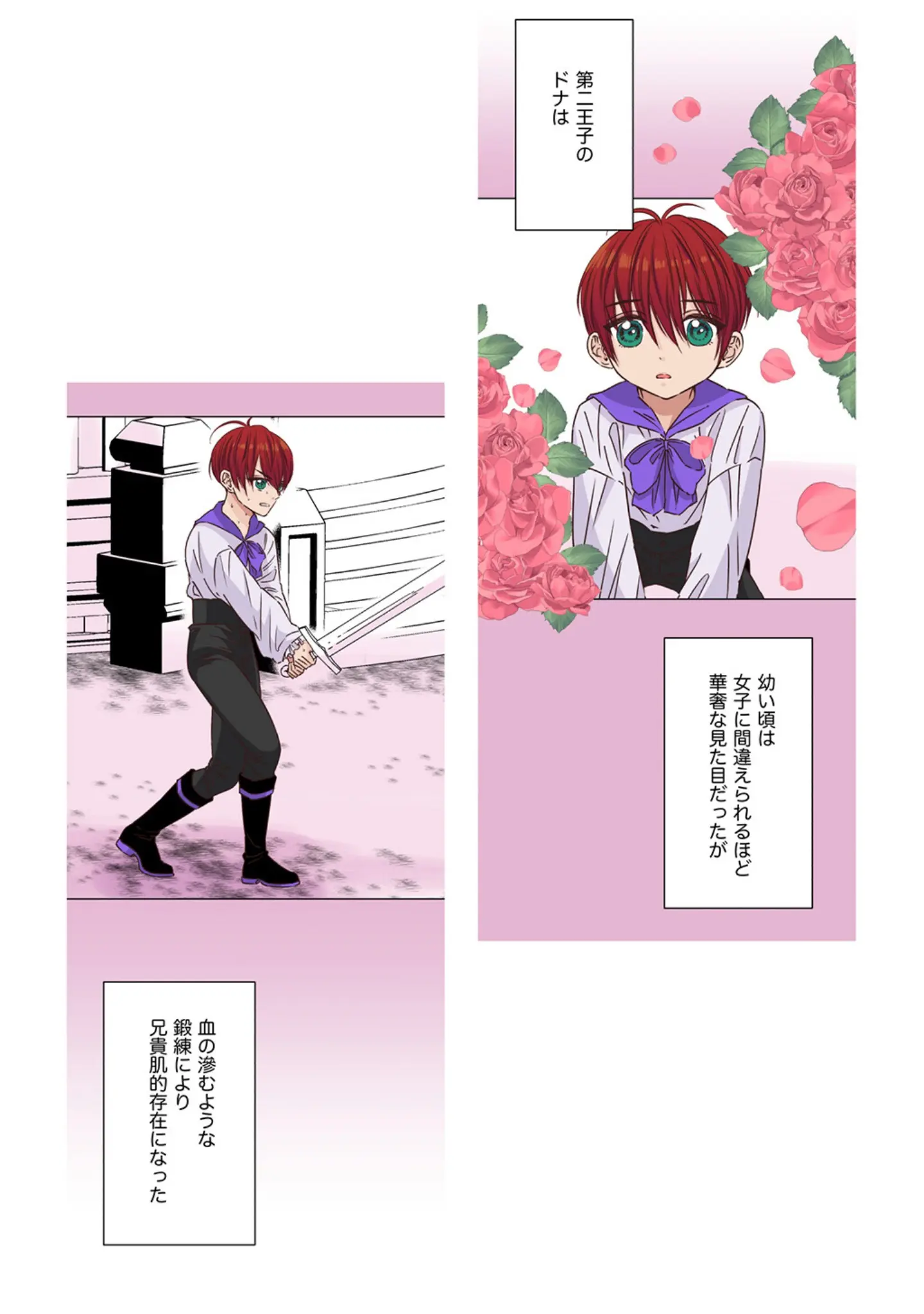 「ヤンデレ王子（兄）が、 純情バカな俺様王子（弟）を 夜●いしたようです。【R18版】」（星谷京） 試し読み 6ページ目