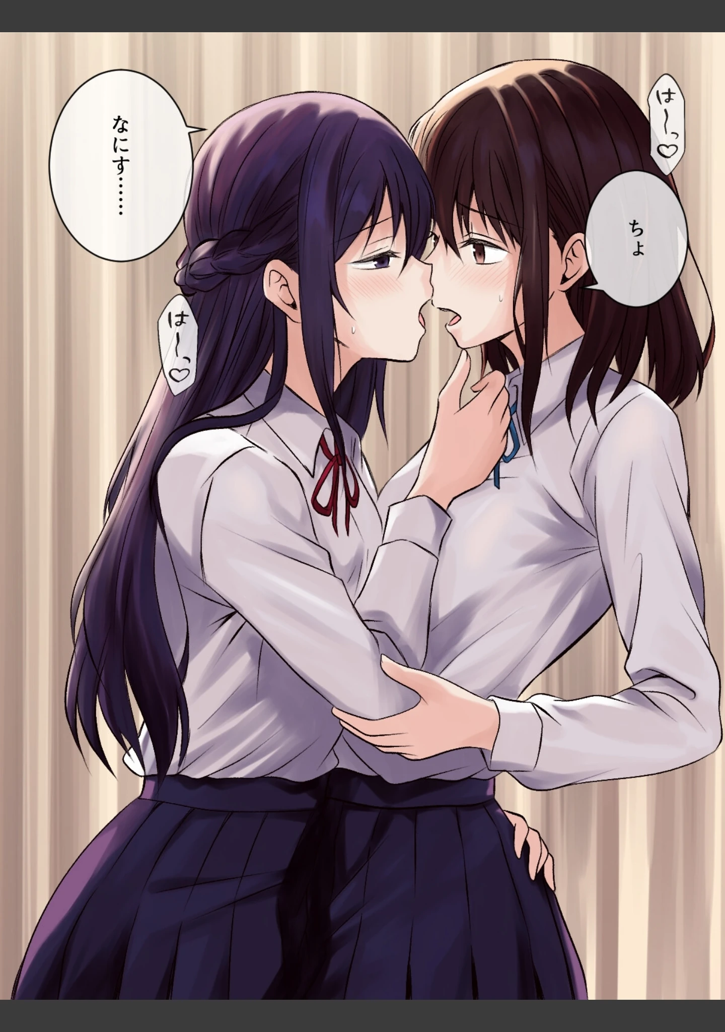 「憧れの先輩と保健室で百合エッチ」（とうきび） 試し読み 15ページ目