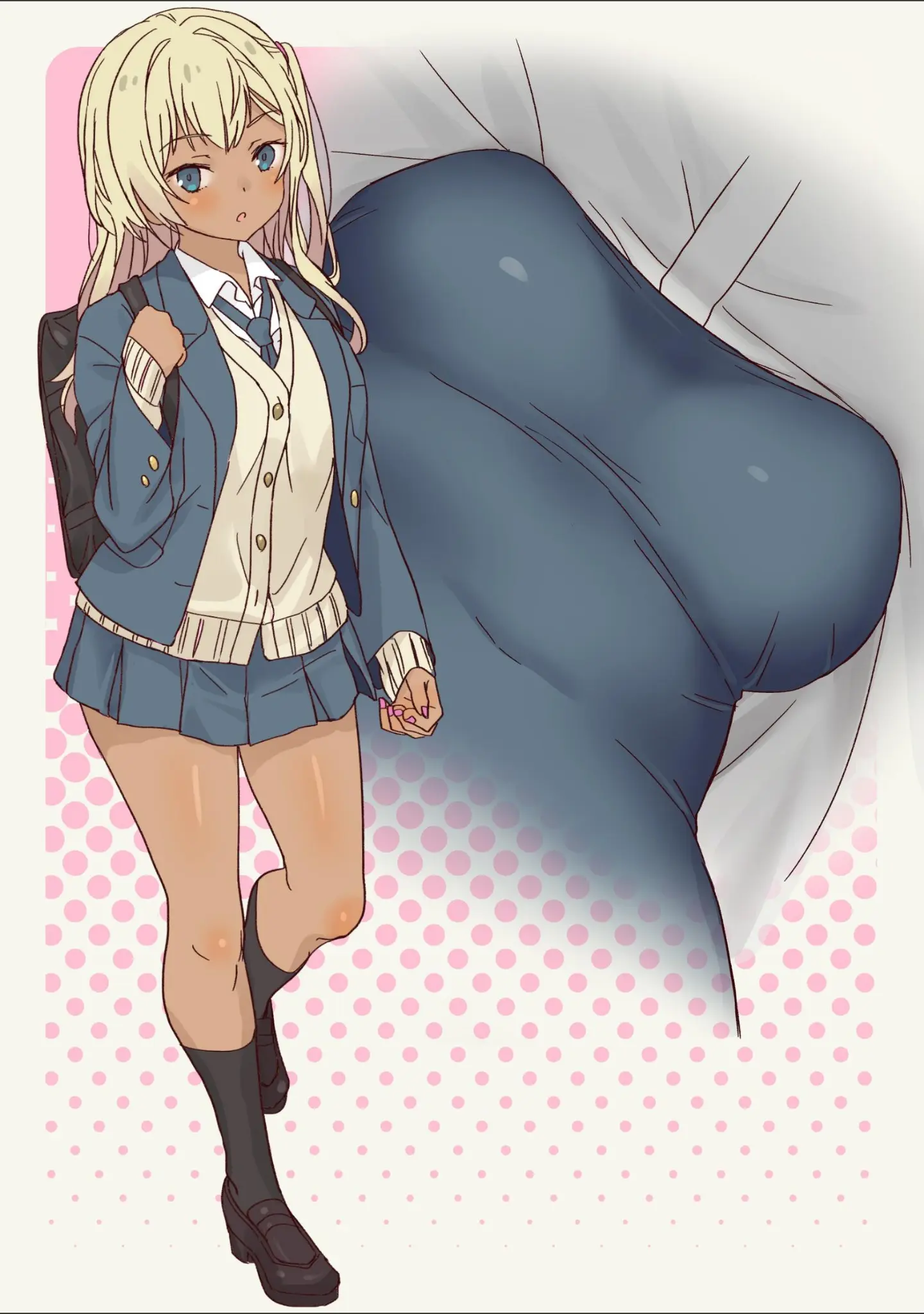 「ギャル崎さんにジャンケンで勝ったらパンツ下ろしてくれた」（だいぱんち） 試し読み 2ページ目