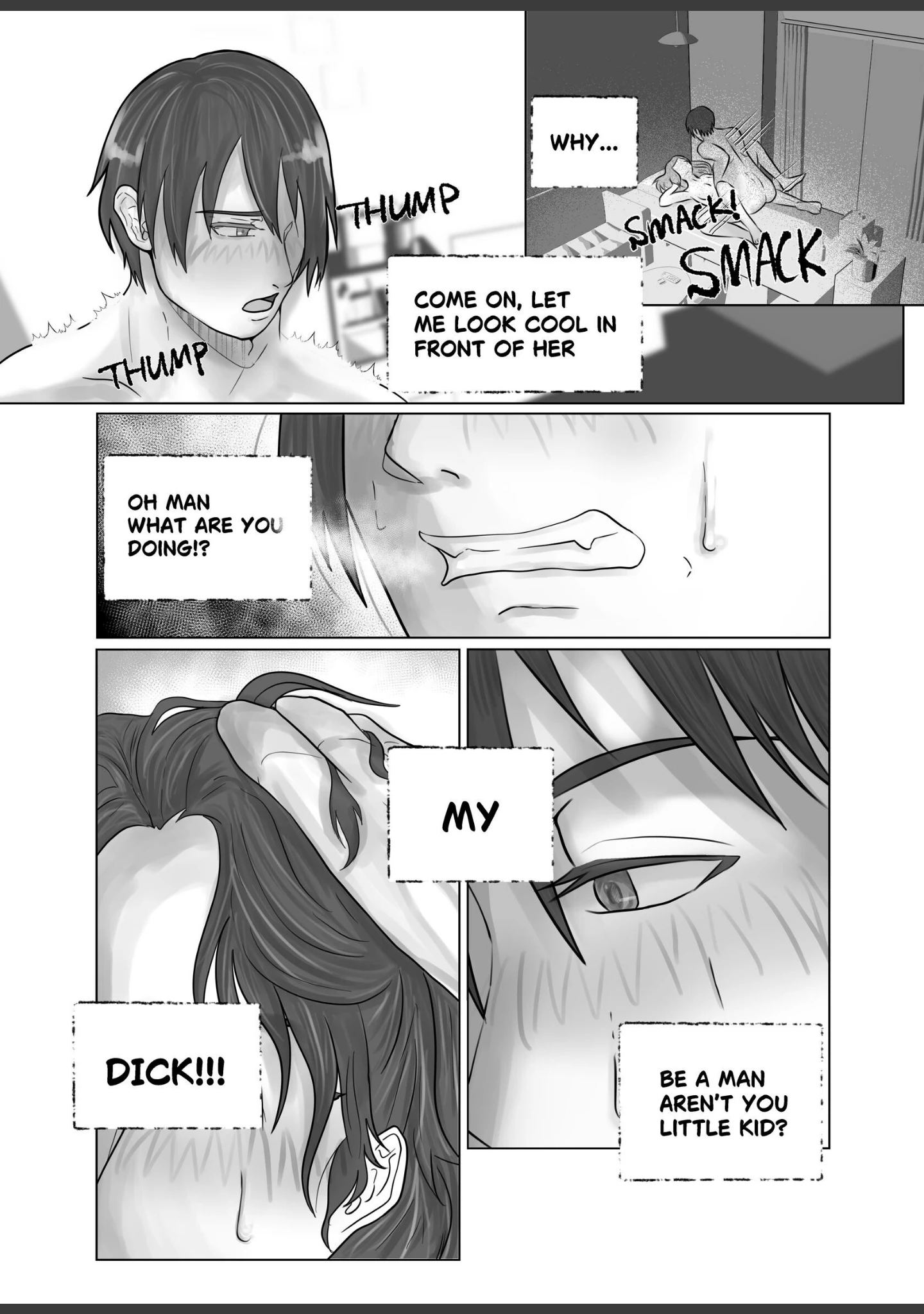 「How My Girlfriend Trained Me to Feel Good」（Manjuu） 試し読み 5ページ目