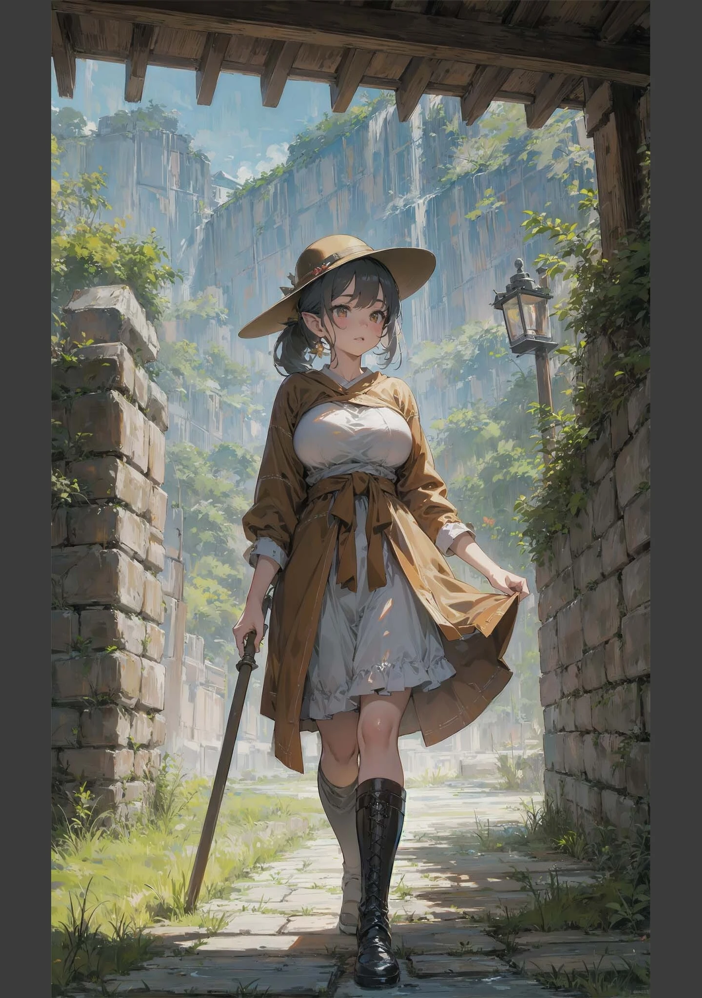 「淫乱トラップ！感覚遮断落とし穴 〜冒険者を孕ませる触手のエロ知恵〜 モザイク版」（ラビットフット） 試し読み 6ページ目