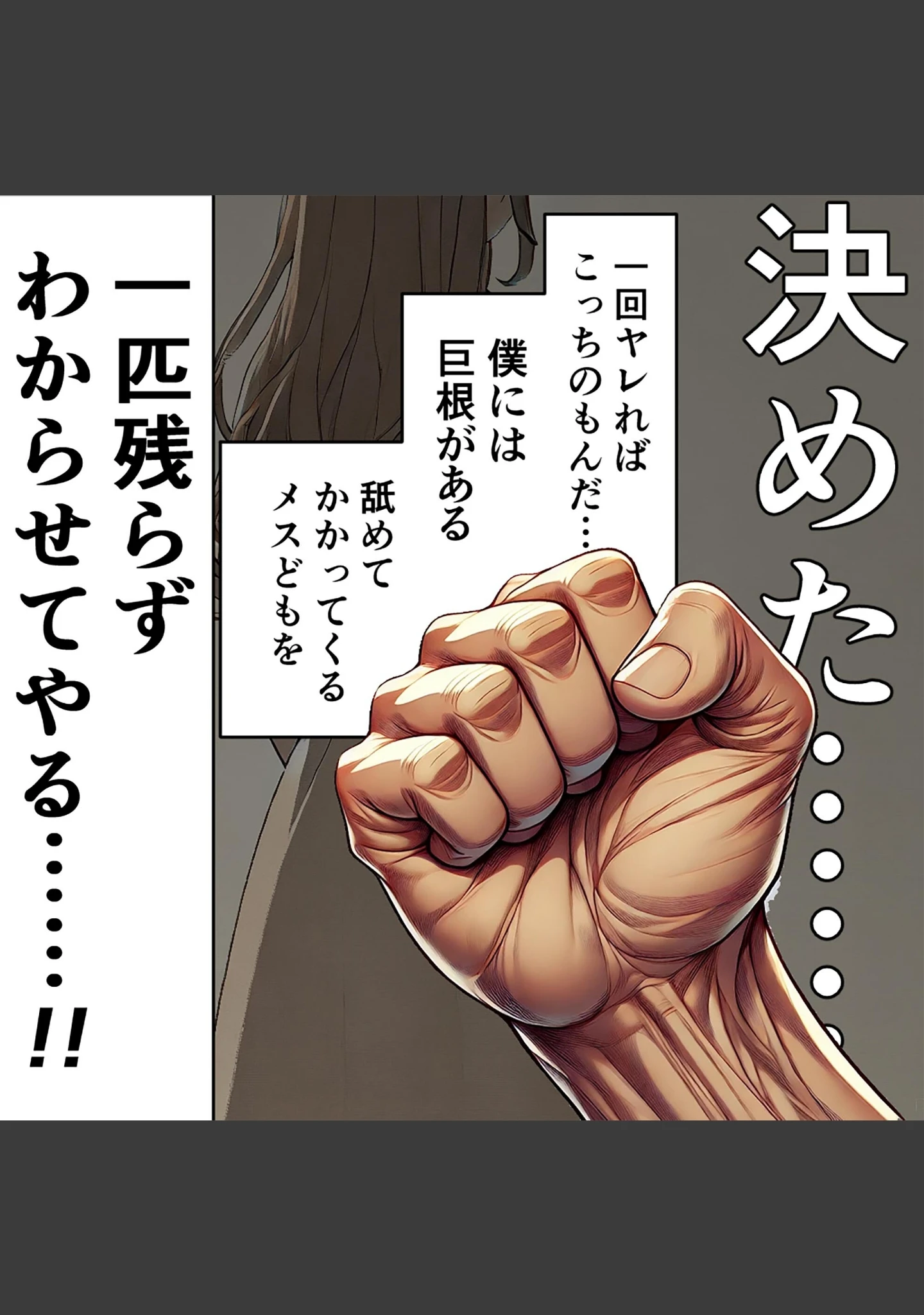 「わからせHこれくしょん 〜ナマイキ女へのお仕置きは制裁棒で〜 モザイク版」（ラビットフット） 試し読み 5ページ目