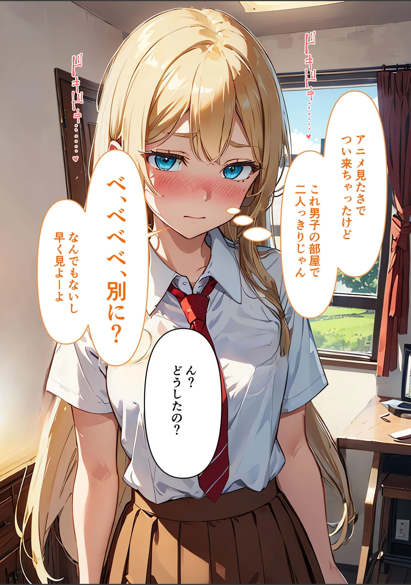 「陰キャとギャルのヒミツの初体験〜クラスのアイドルからの猛烈アプローチ〜 モザイク版」（ラビットフット） 試し読み 11ページ目