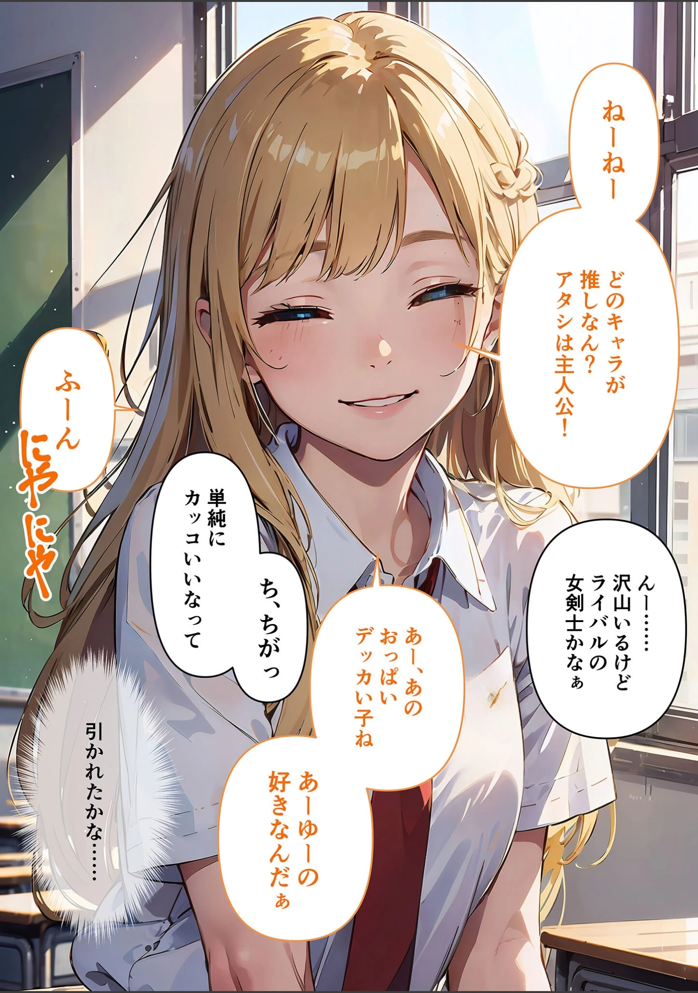 「陰キャとギャルのヒミツの初体験〜クラスのアイドルからの猛烈アプローチ〜 モザイク版」（ラビットフット） 試し読み 4ページ目