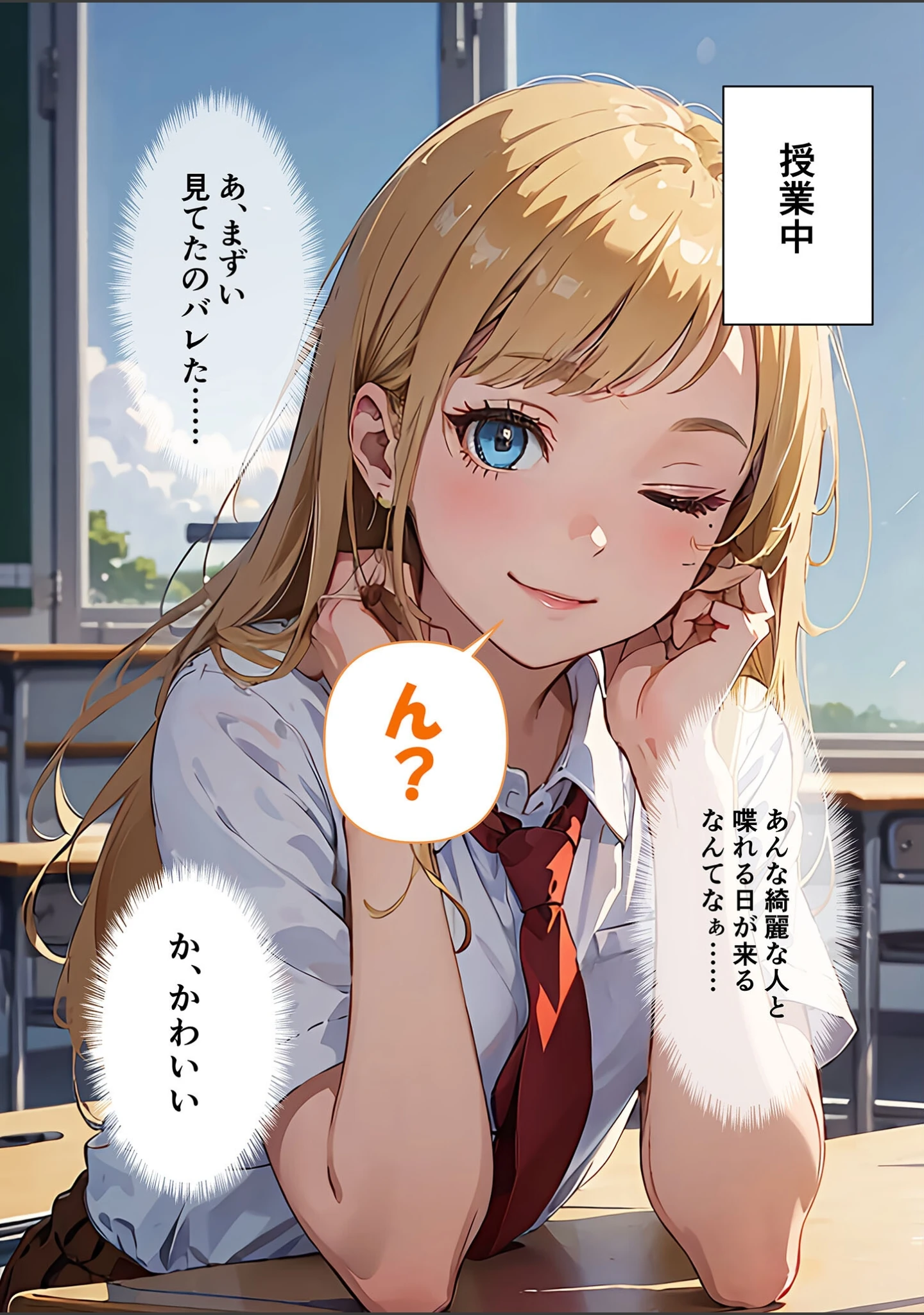 「陰キャとギャルのヒミツの初体験〜クラスのアイドルからの猛烈アプローチ〜 モザイク版」（ラビットフット） 試し読み 5ページ目