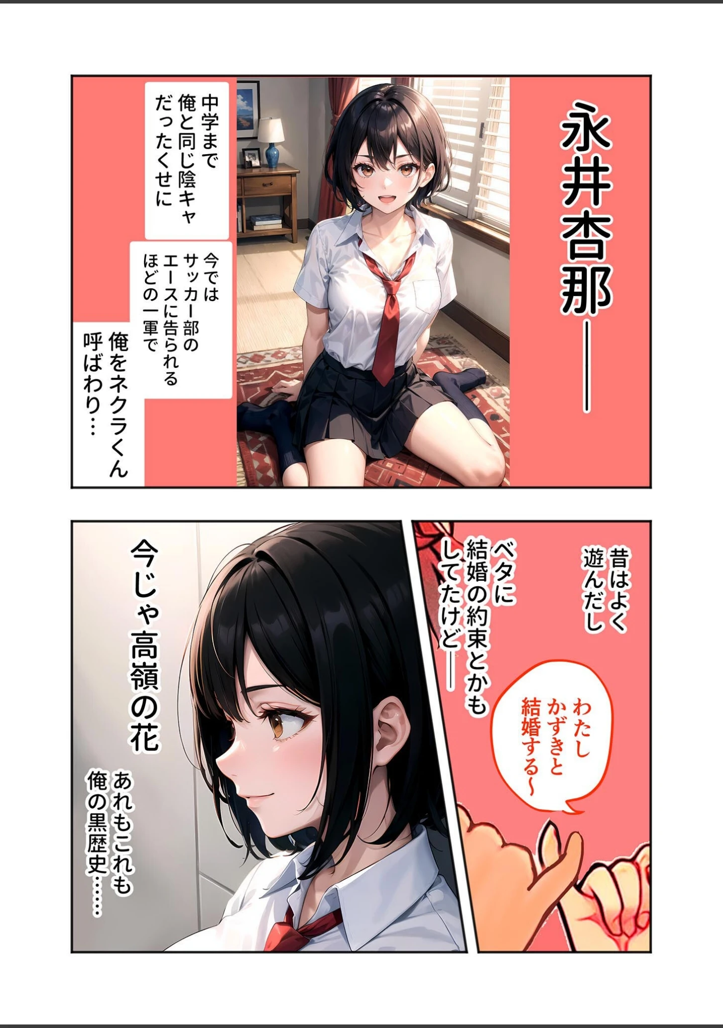 「幼なじみの淫らな不登校治療 総集編 モザイク版」（蘭斗） 試し読み 4ページ目