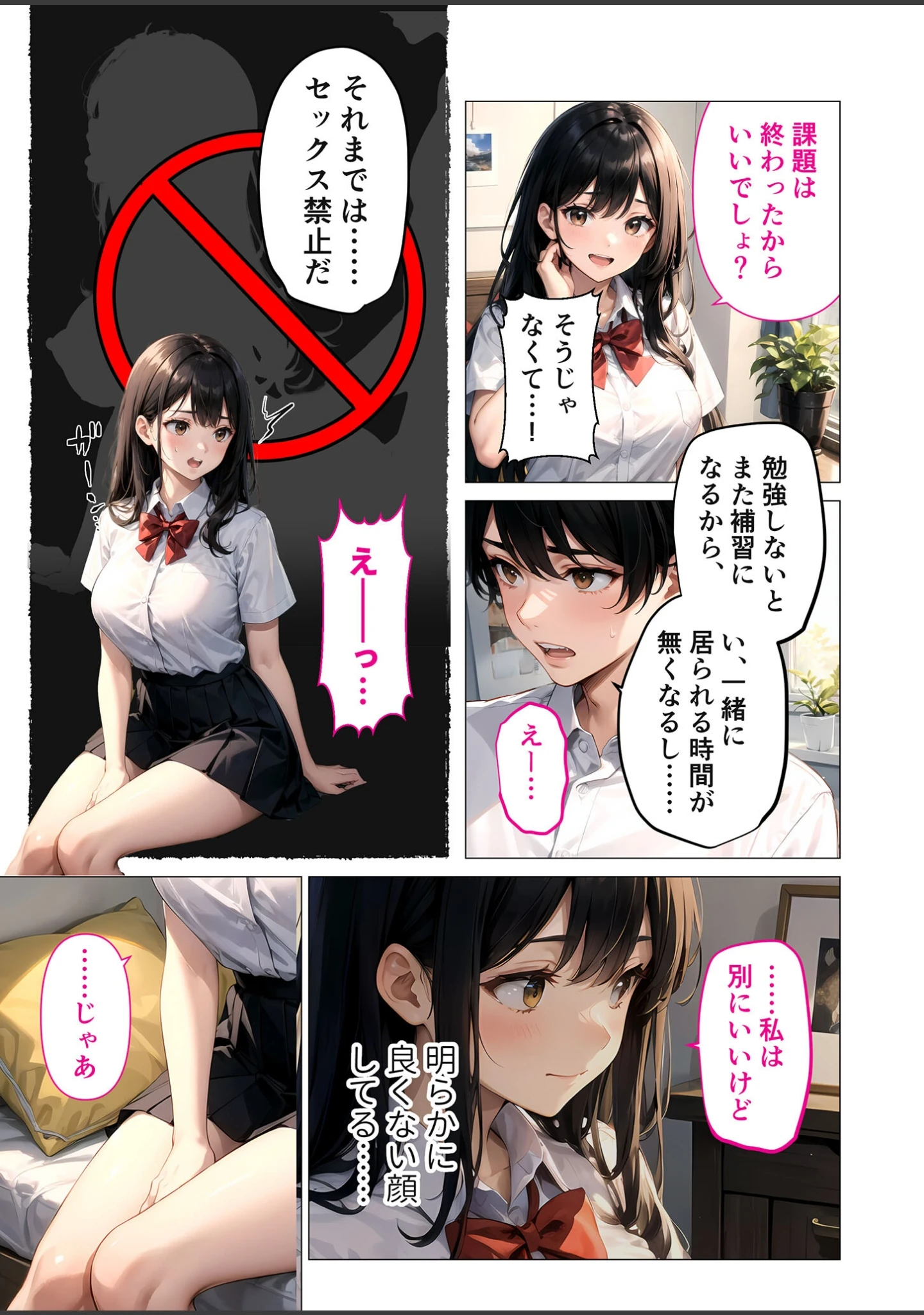 「僕と彼女のミダラな恋心 モザイク版」（ラビットフット） 試し読み 8ページ目