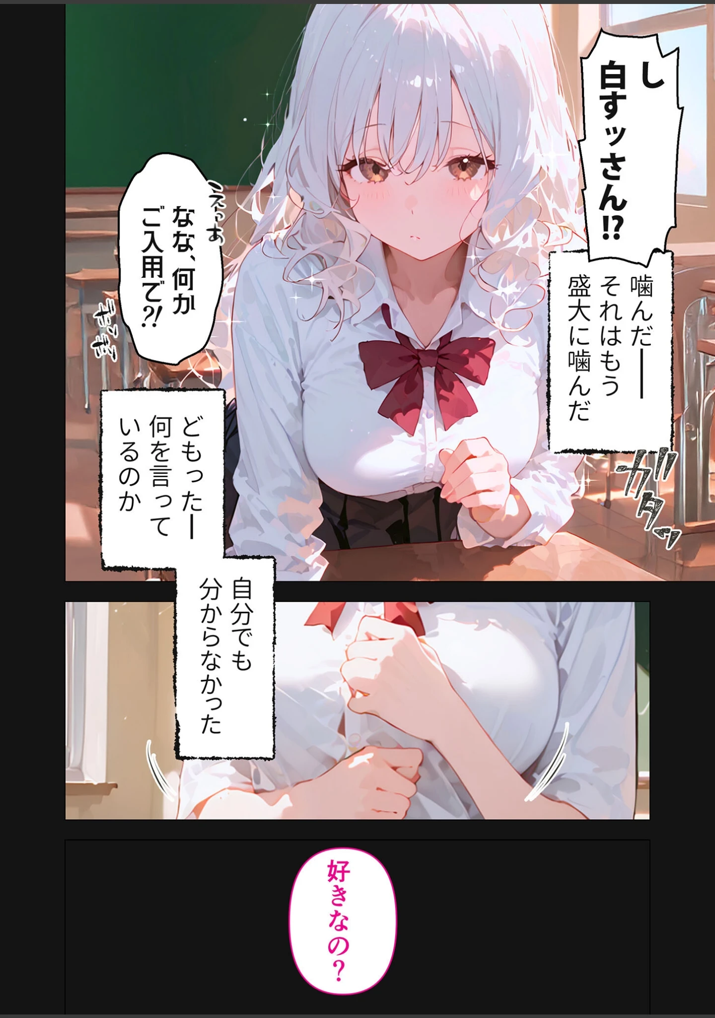 「ふんわり同級生のえっちな恩返し モザイク版」（ラビットフット） 試し読み 11ページ目