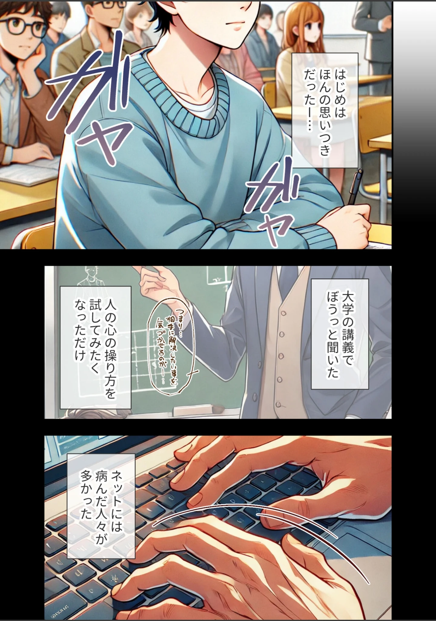 「淫行ハーレムの教祖様 モザイク版」（ラビットフット） 試し読み 2ページ目