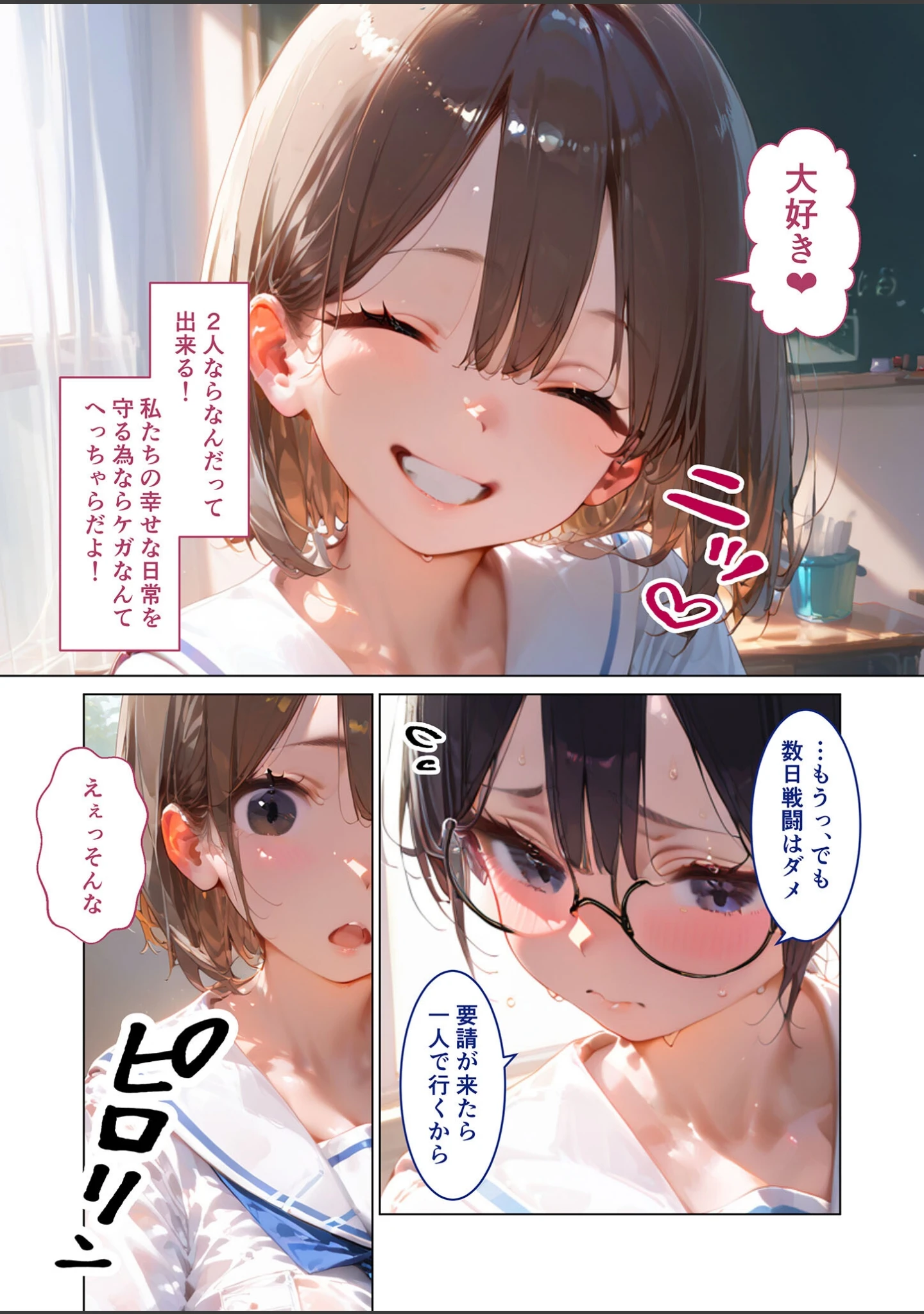 「魔法×女は触手に絶対勝てない モザイク版（単話）」（ラビットフット） 試し読み 6ページ目