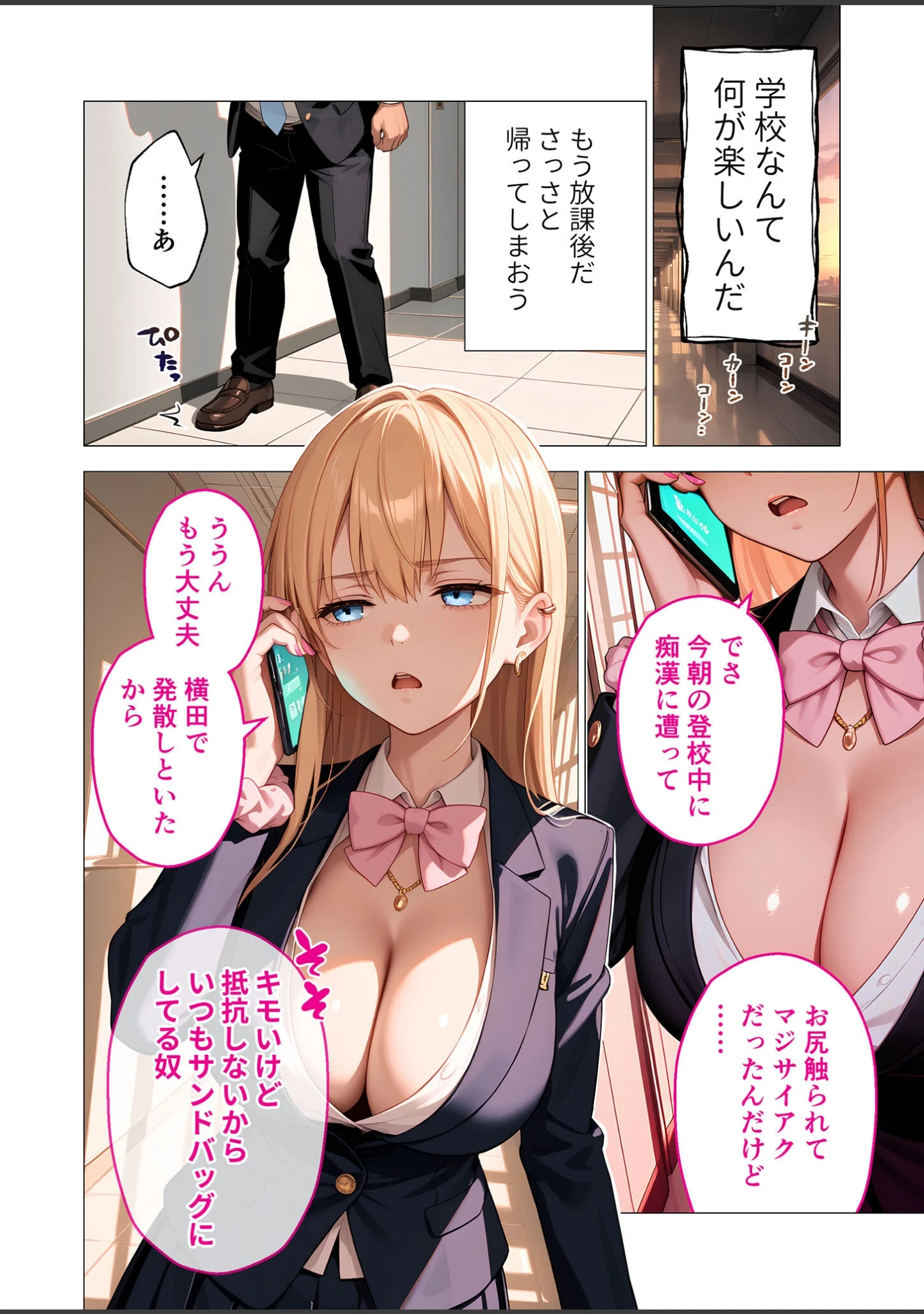「ご都合エッチ最強アプリ モザイク版」（ラビットフット） 試し読み 7ページ目