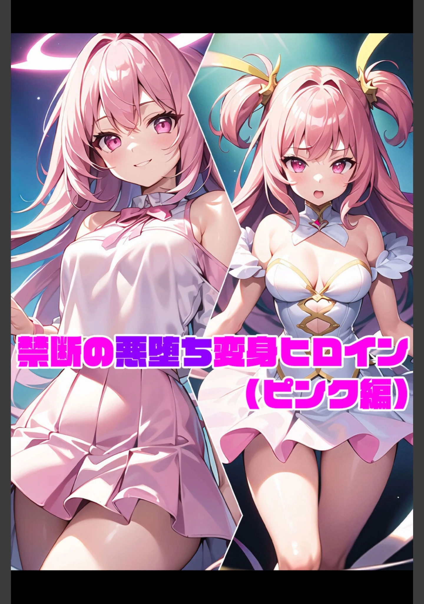 「【全3作収録】禁断の悪堕ち変身ヒロイン【ピンク・ブルー・イエロー編】」（NaruMinix） 試し読み 2ページ目
