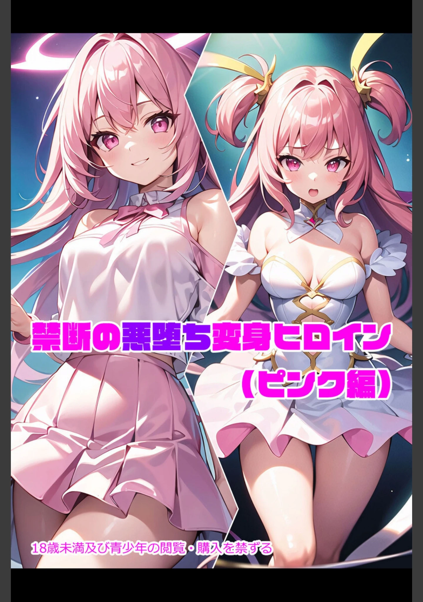 「【全3作収録】禁断の悪堕ち変身ヒロイン【ピンク・ブルー・イエロー編】」（NaruMinix） 試し読み 3ページ目