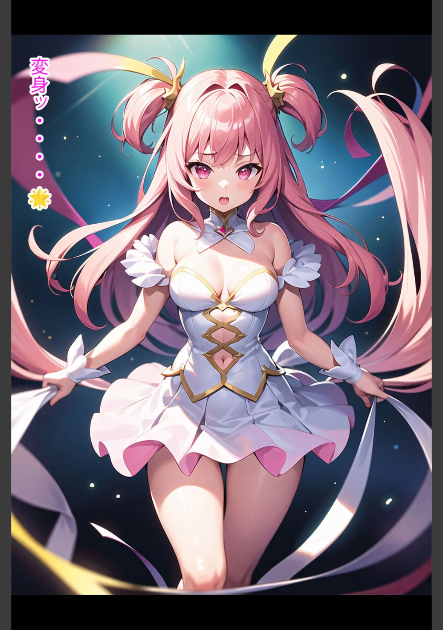 「【全3作収録】禁断の悪堕ち変身ヒロイン【ピンク・ブルー・イエロー編】」（NaruMinix） 試し読み 6ページ目