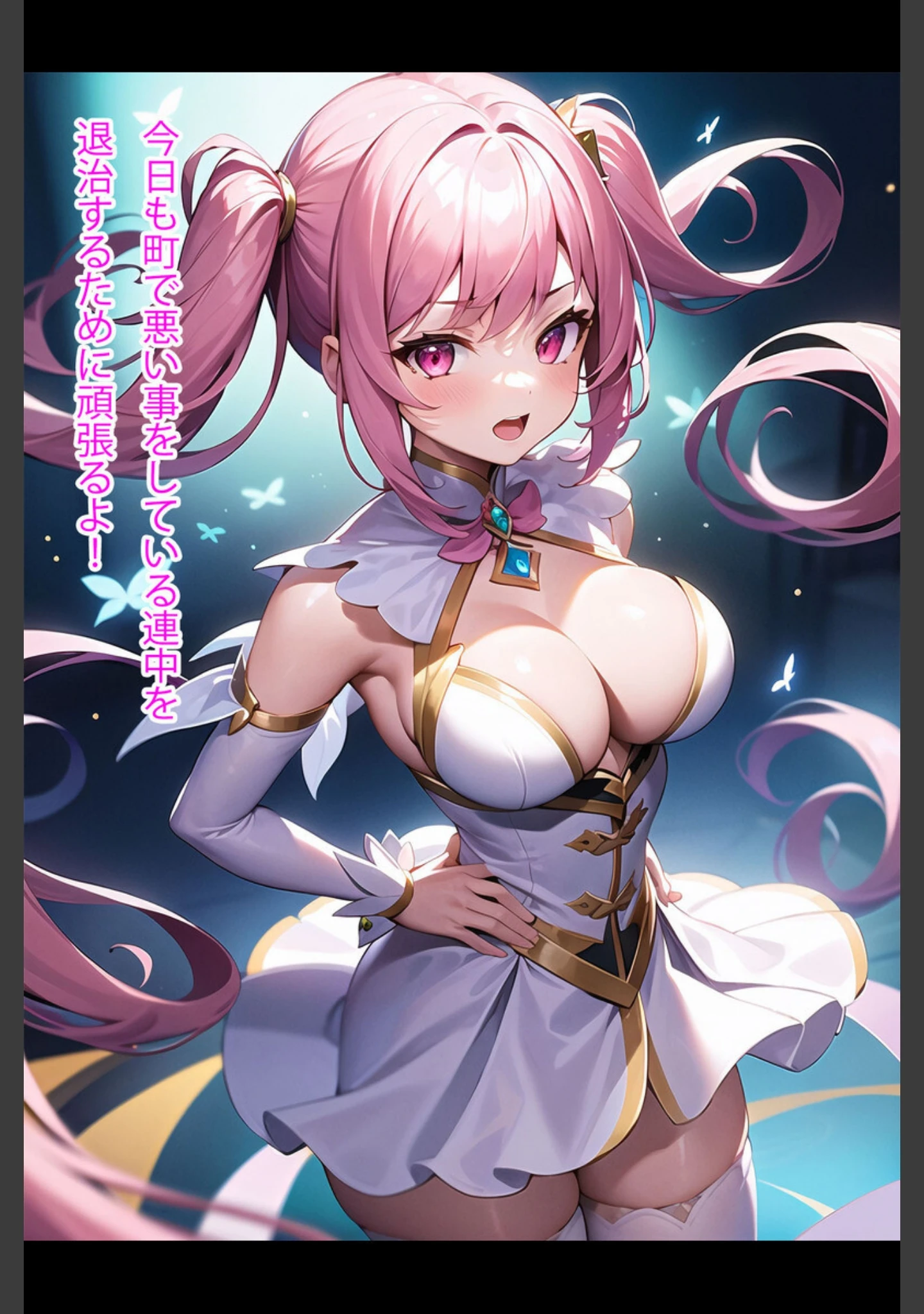 「【全3作収録】禁断の悪堕ち変身ヒロイン【ピンク・ブルー・イエロー編】」（NaruMinix） 試し読み 7ページ目