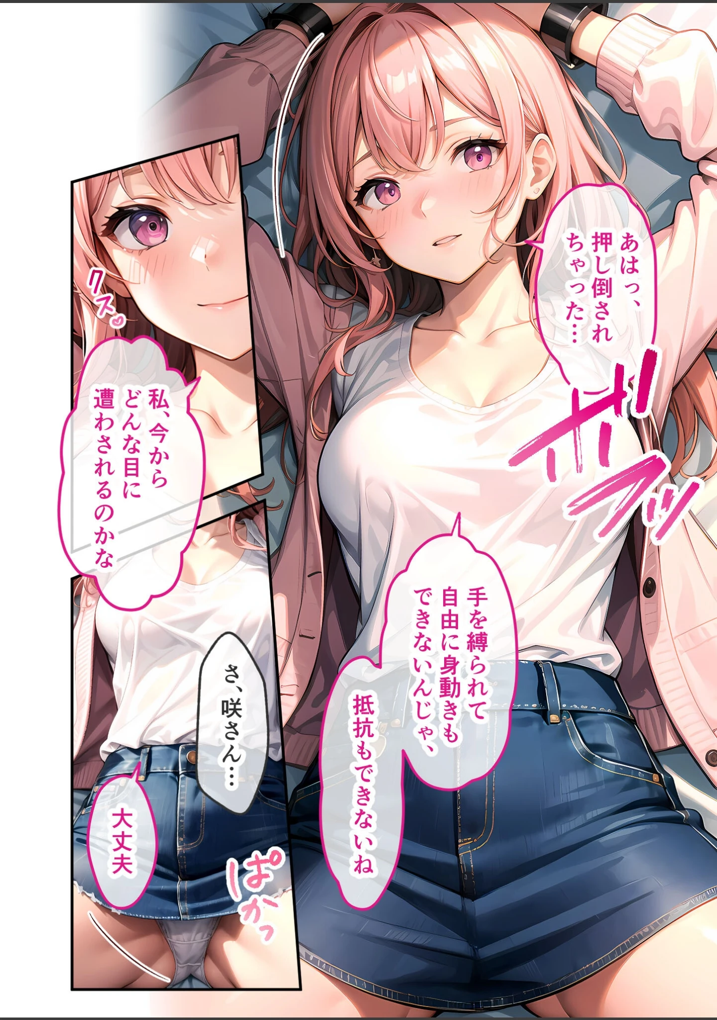 「あまく、とろけて、縛られて モザイク版」（天久利むく） 試し読み 17ページ目