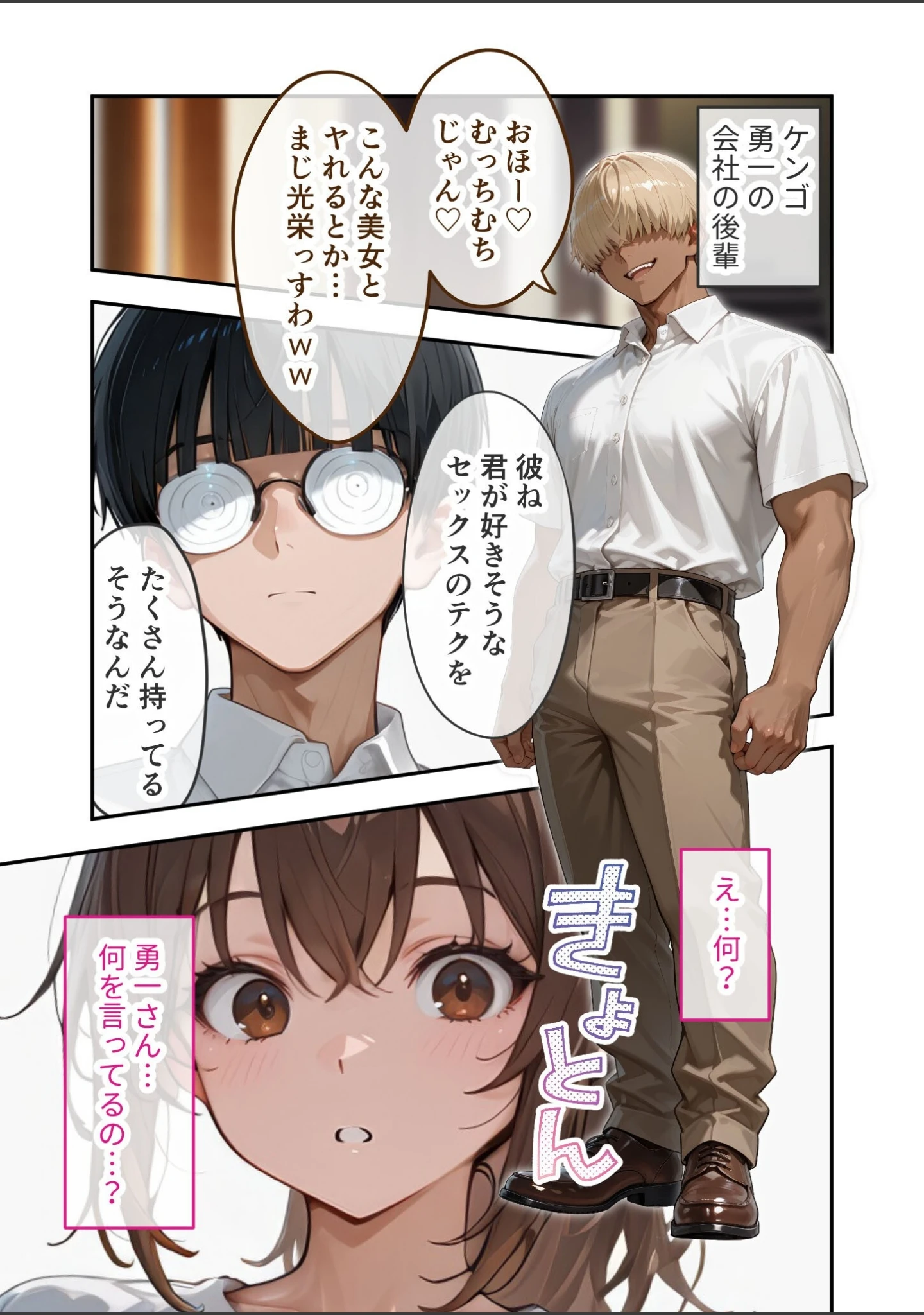 「あなたのためなら誰とでも モザイク版」（ラビットフット） 試し読み 10ページ目