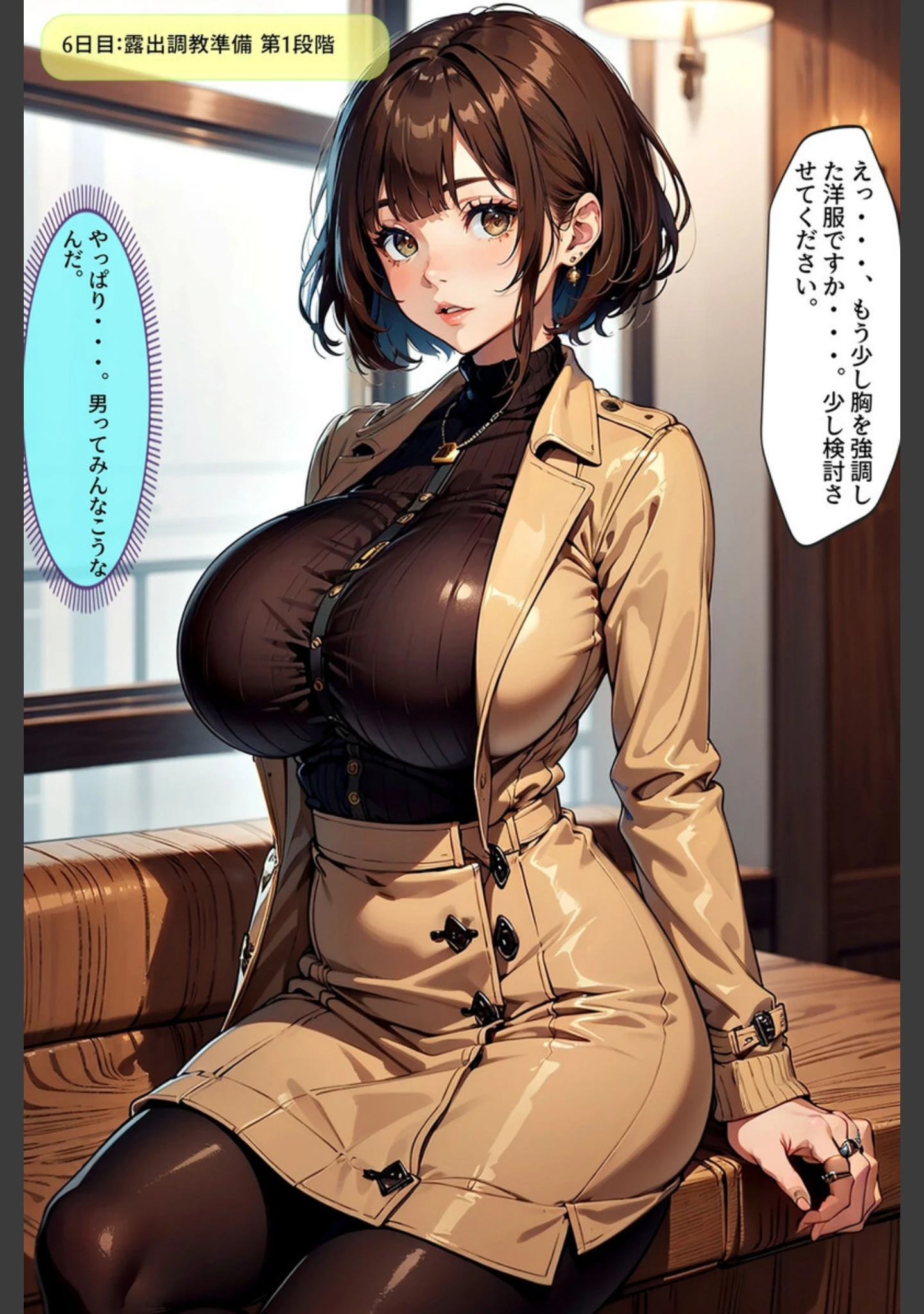 「【全5作収録】巨乳人妻の莉子が言いなりになるまで…総集編 - Until Riko， a big-breasted married woman， obeys. モザイク版」（あらぶるま） 試し読み 10ページ目