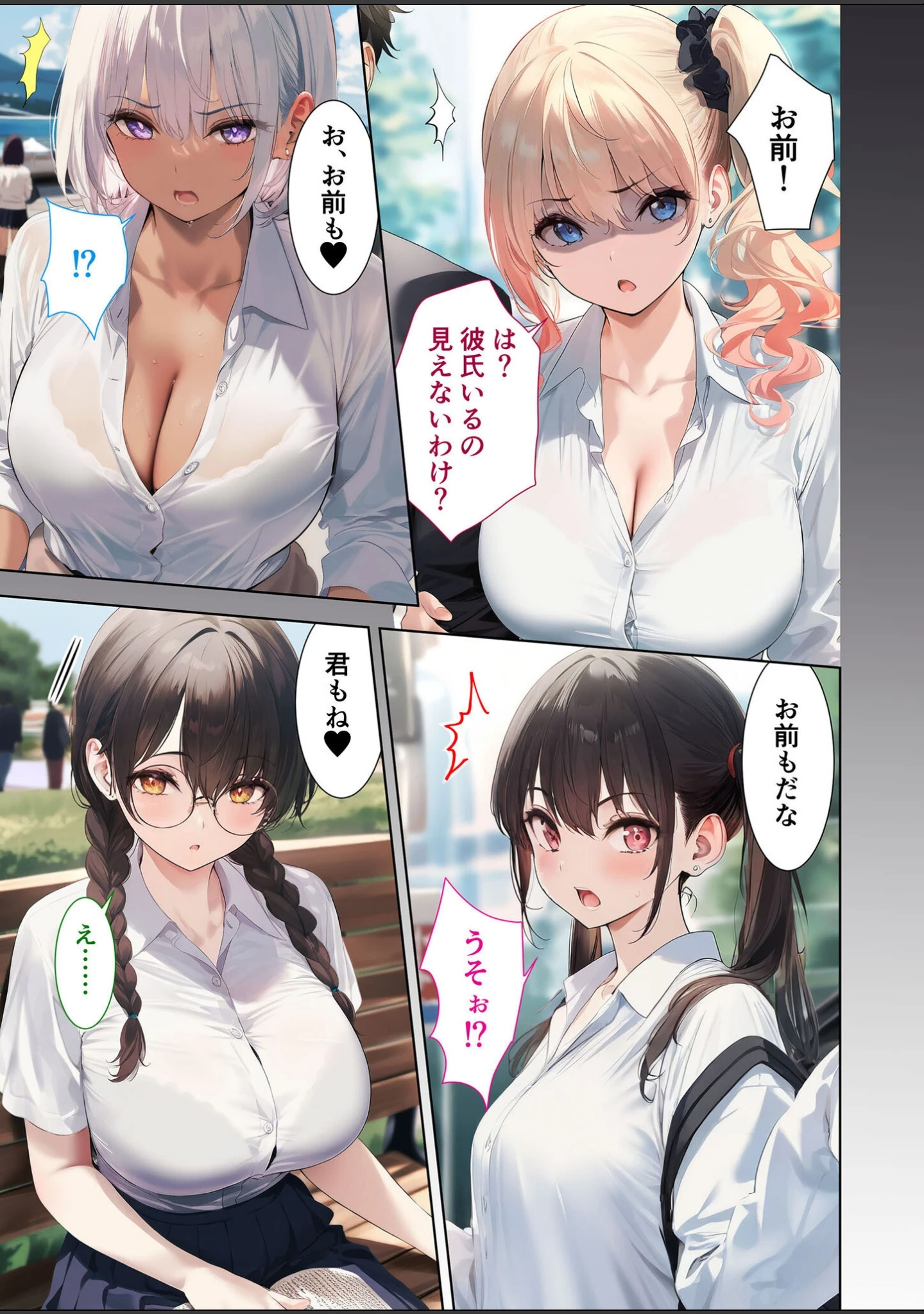 「拒否権なし！絶対種付け制度 〜生意気ヒロインやり放題パック〜 モザイク版」（ラビットフット） 試し読み 3ページ目