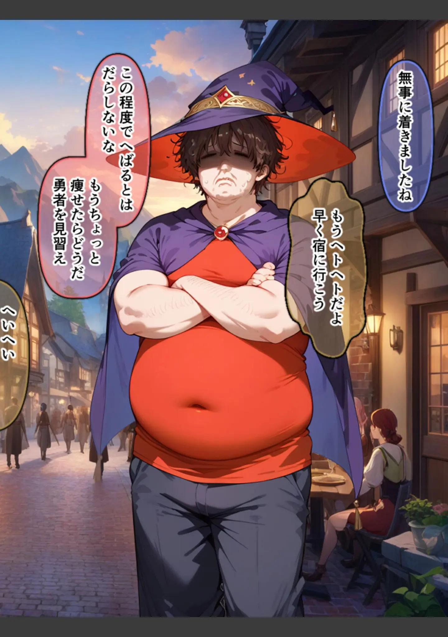 「ネトラレクエスト -粗チ●化勇者と寝取られし仲間たち- モザイク版」（れっかー車） 試し読み 12ページ目