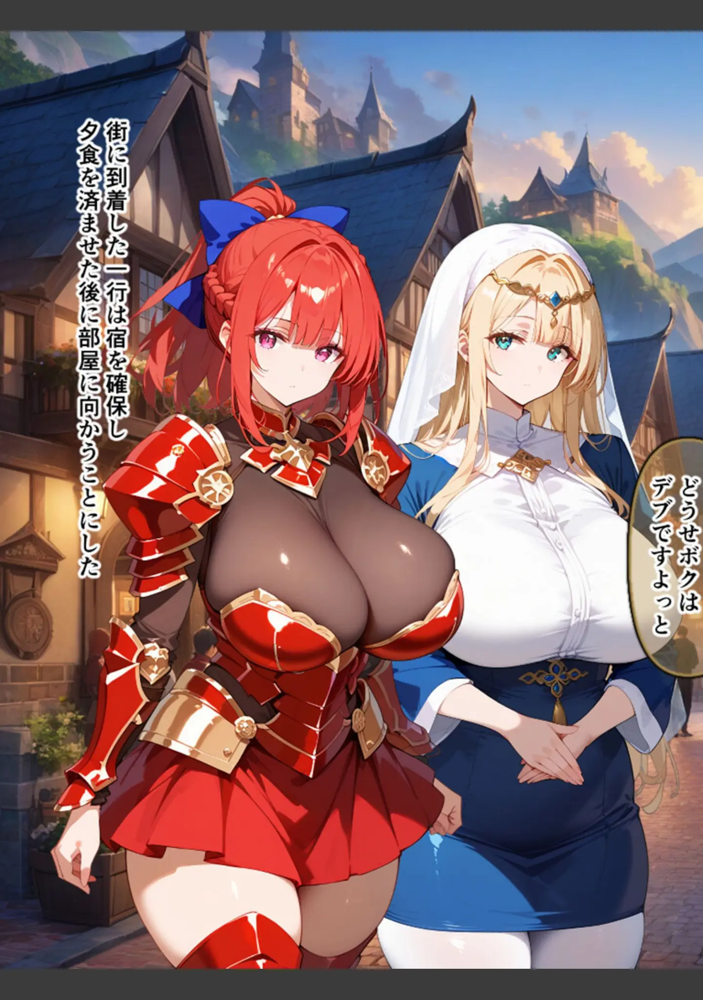 「ネトラレクエスト -粗チ●化勇者と寝取られし仲間たち- モザイク版」（れっかー車） 試し読み 13ページ目