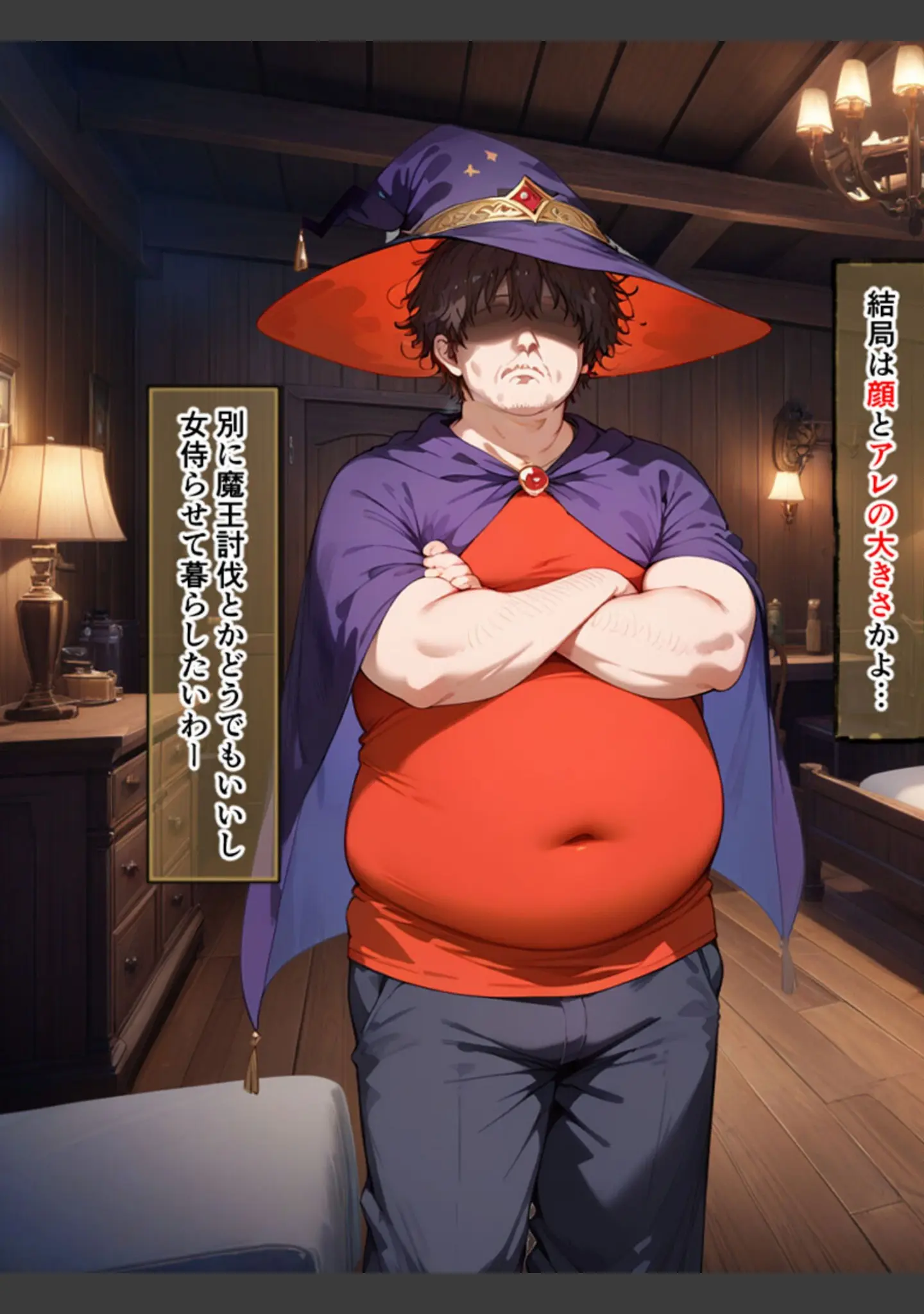 「ネトラレクエスト -粗チ●化勇者と寝取られし仲間たち- モザイク版」（れっかー車） 試し読み 19ページ目