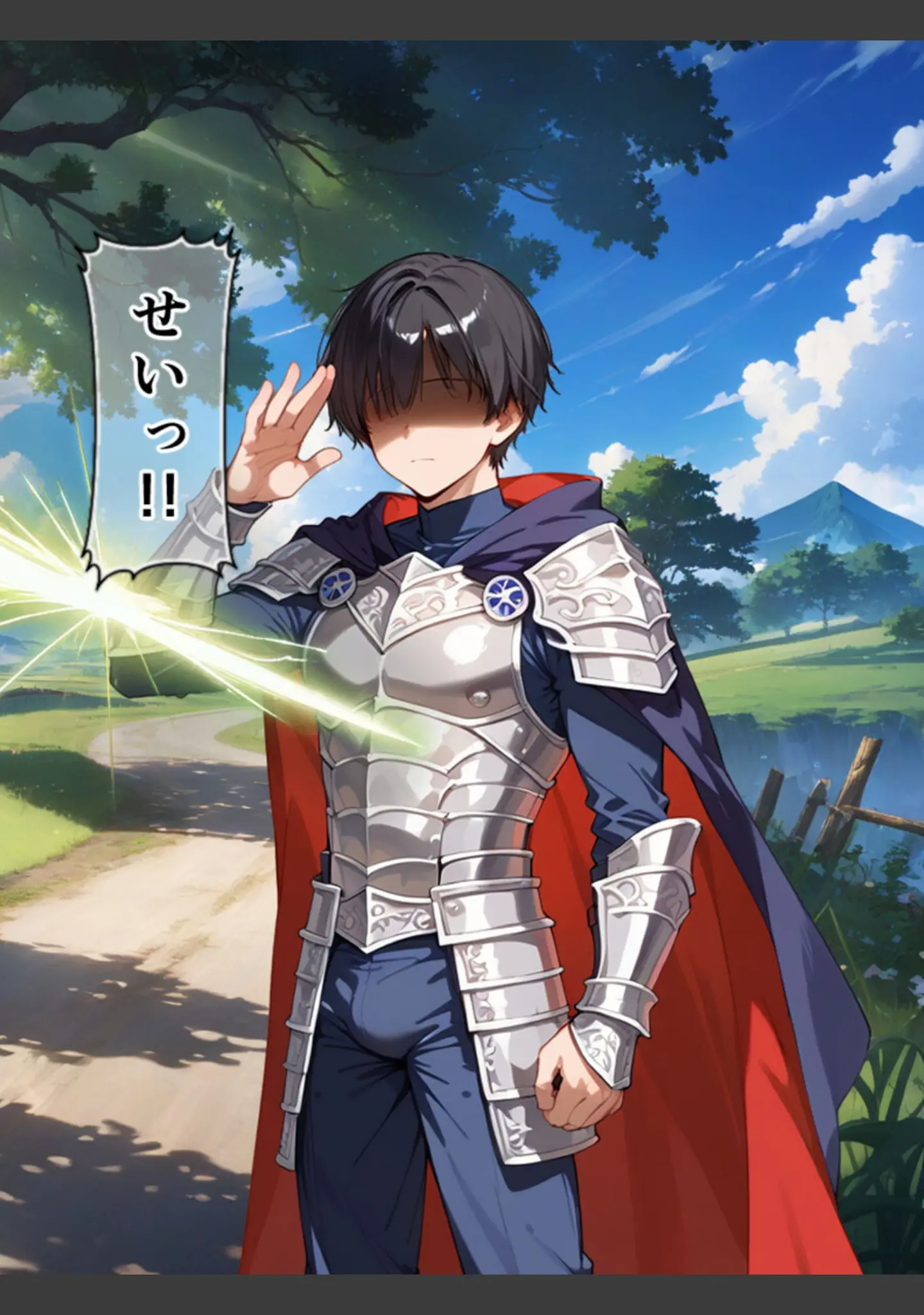 「ネトラレクエスト -粗チ●化勇者と寝取られし仲間たち- モザイク版」（れっかー車） 試し読み 2ページ目