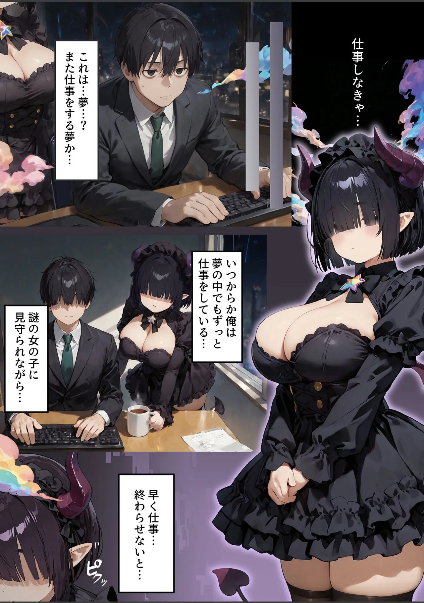 「夢見のララバイ モザイク版」（にゃんちぇると） 試し読み 3ページ目
