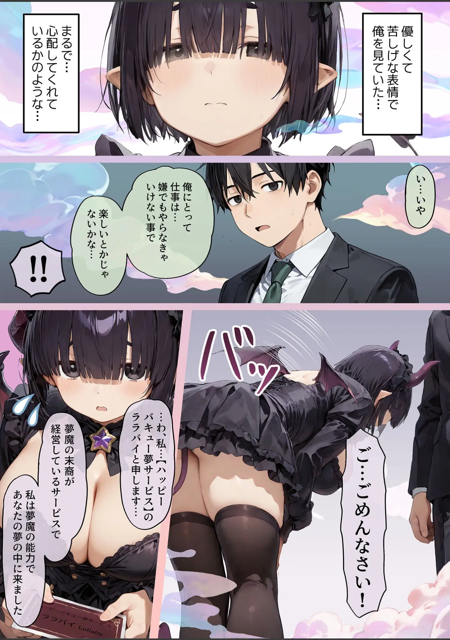 「夢見のララバイ モザイク版」（にゃんちぇると） 試し読み 6ページ目