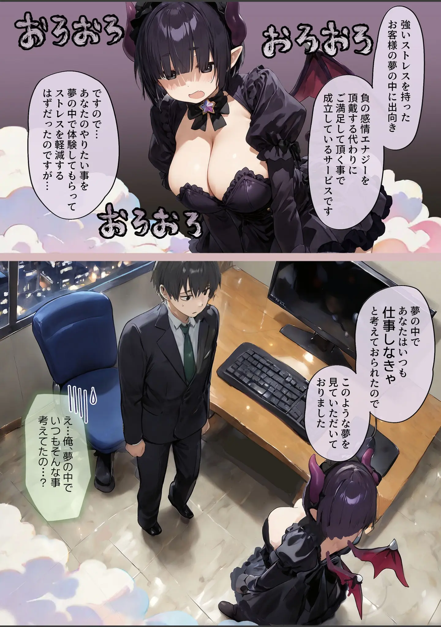 「夢見のララバイ モザイク版」（にゃんちぇると） 試し読み 7ページ目