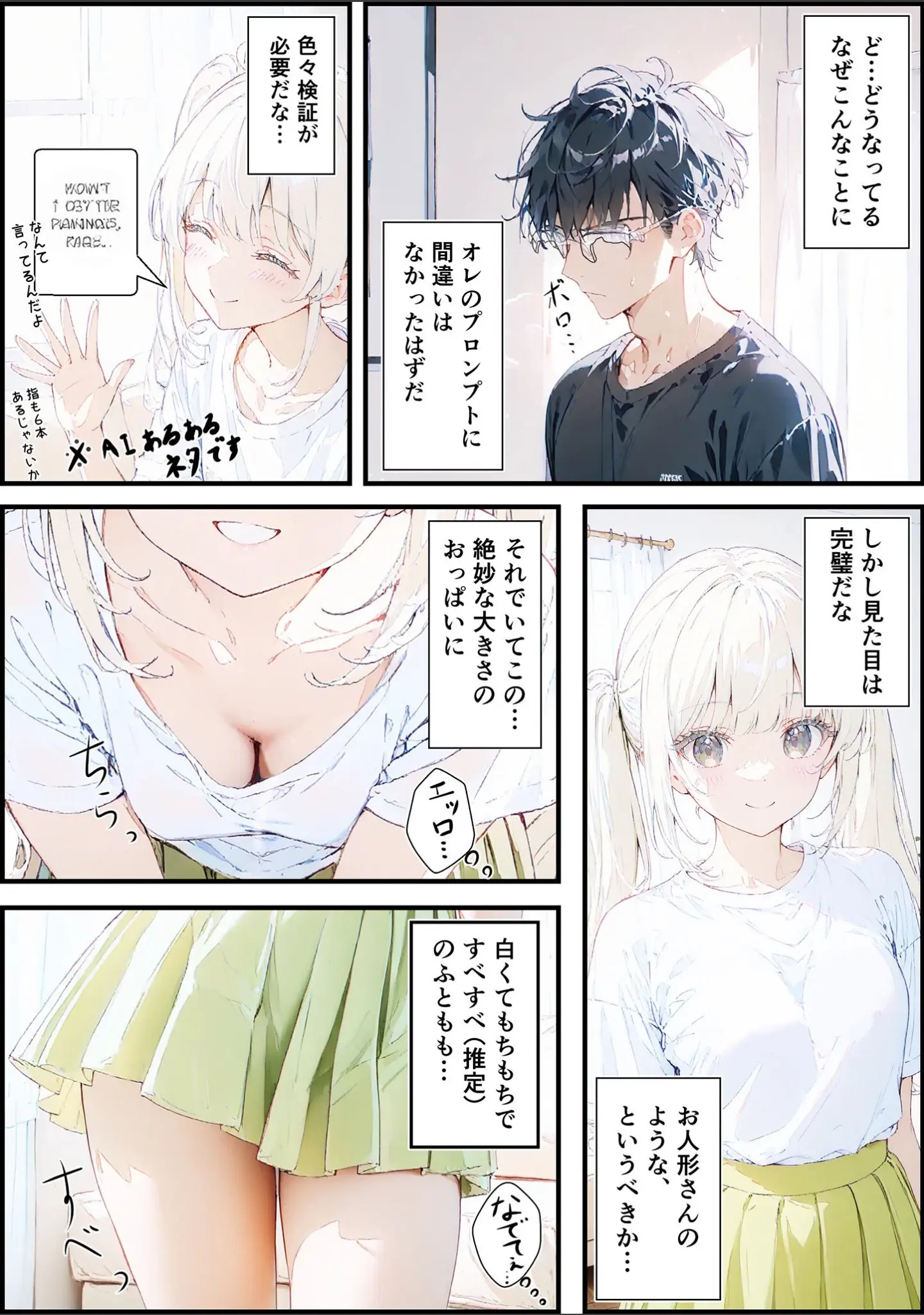 「あなたにアイを伝えに来たよ♪ モザイク版」（初恋ラボ） 試し読み 11ページ目