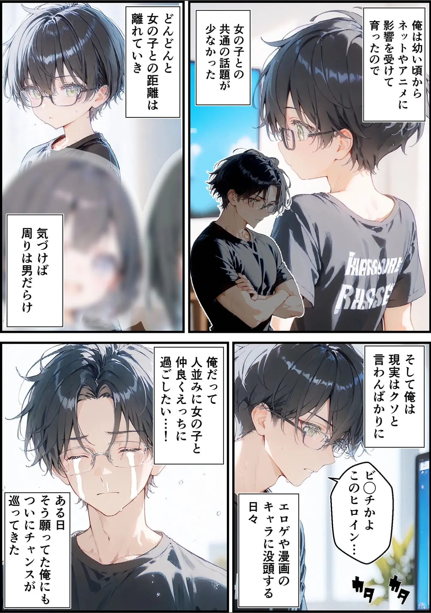 「あなたにアイを伝えに来たよ♪ モザイク版」（初恋ラボ） 試し読み 6ページ目