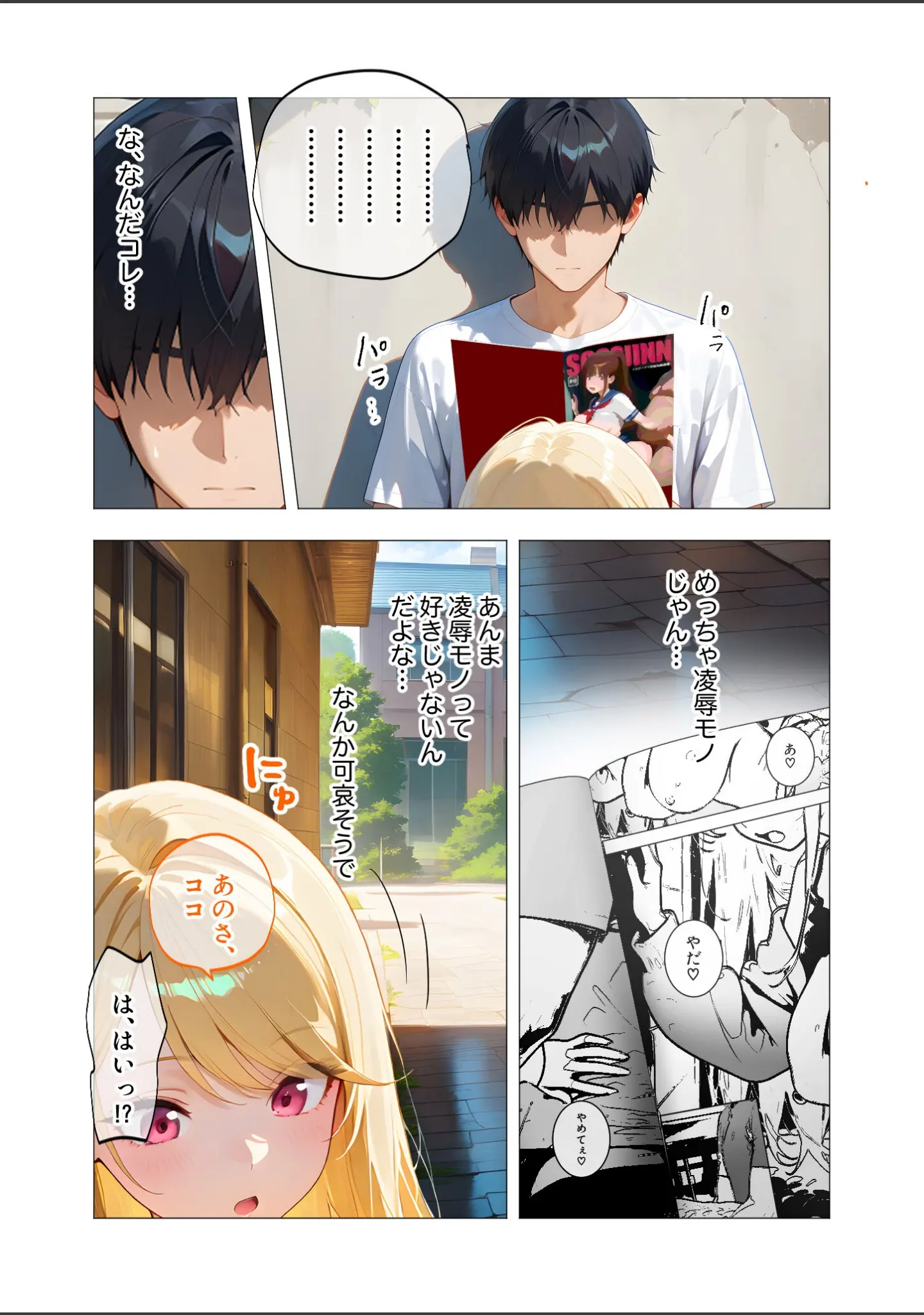 「COMICシャルム 1」（COMICシャルム編集部） 試し読み 12ページ目