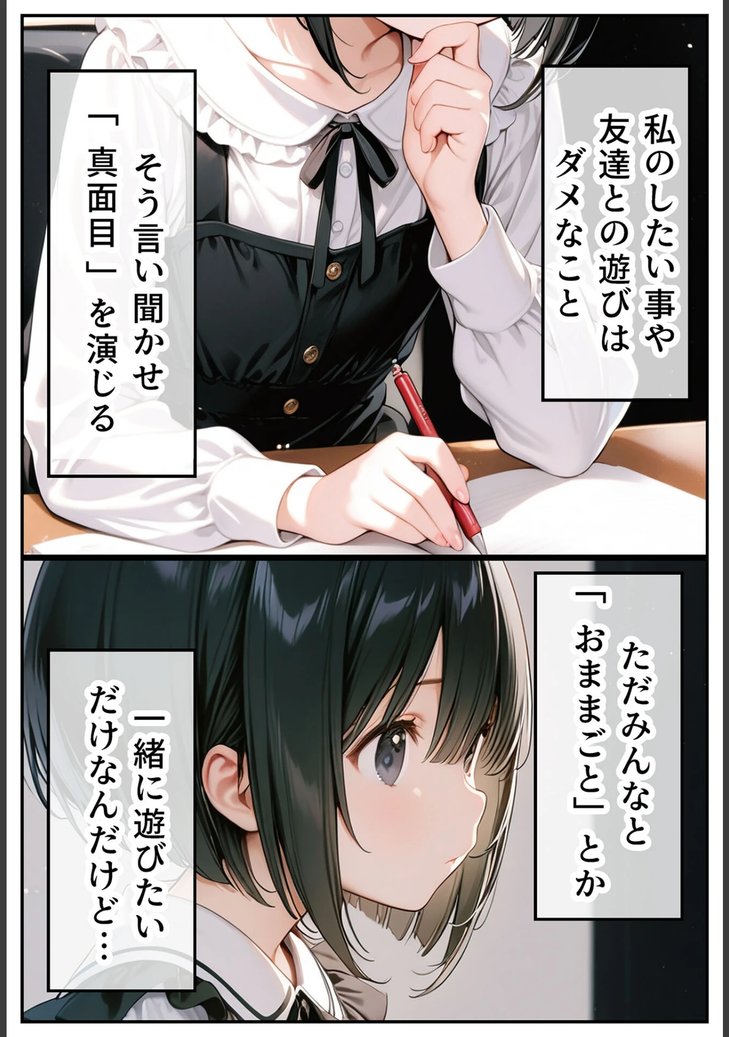 「偽りの優等生 〜先生と一緒の放課後〜 モザイク版」（ンチアーネのアトリエ） 試し読み 6ページ目