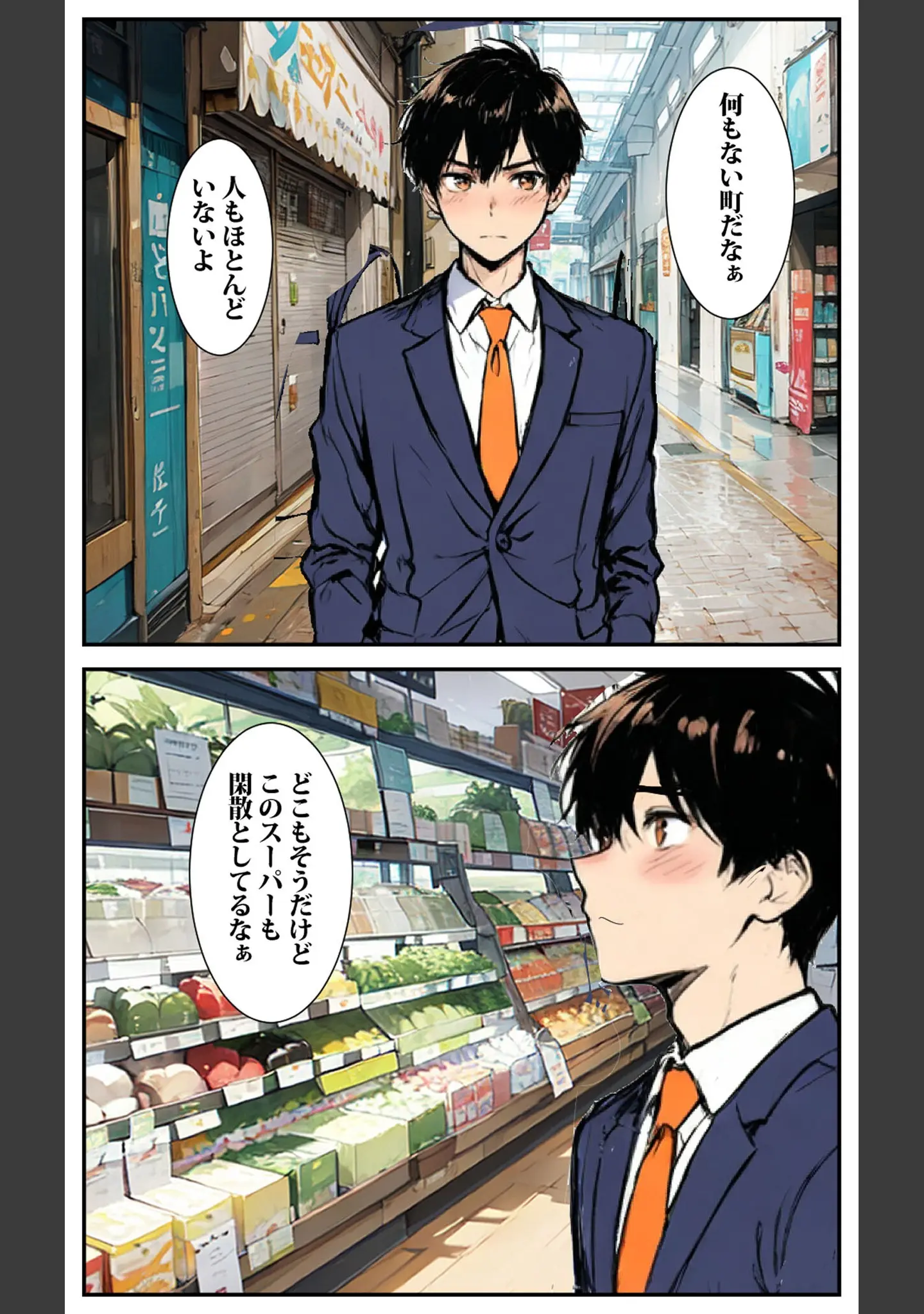 「商店街の福引き引いたら人妻が当たった モザイク版」（東京漫画研究所） 試し読み 3ページ目