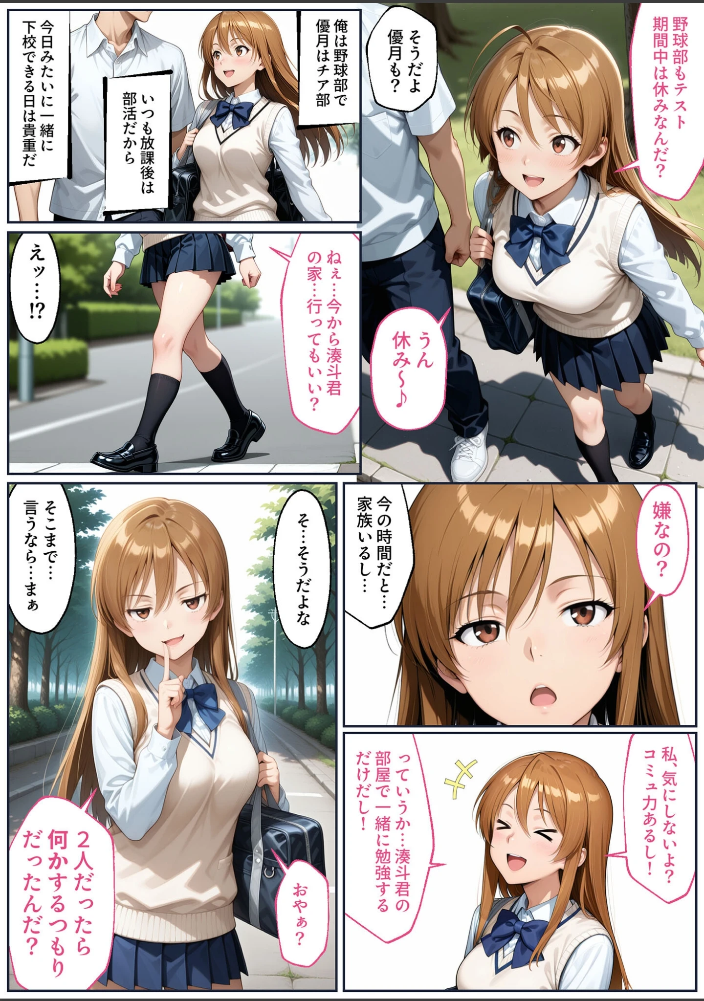 「彼女がこの家で兄とオヤジに抱かれている事を俺はまだ知らない。 モザイク版」（ラブリークラフト） 試し読み 9ページ目