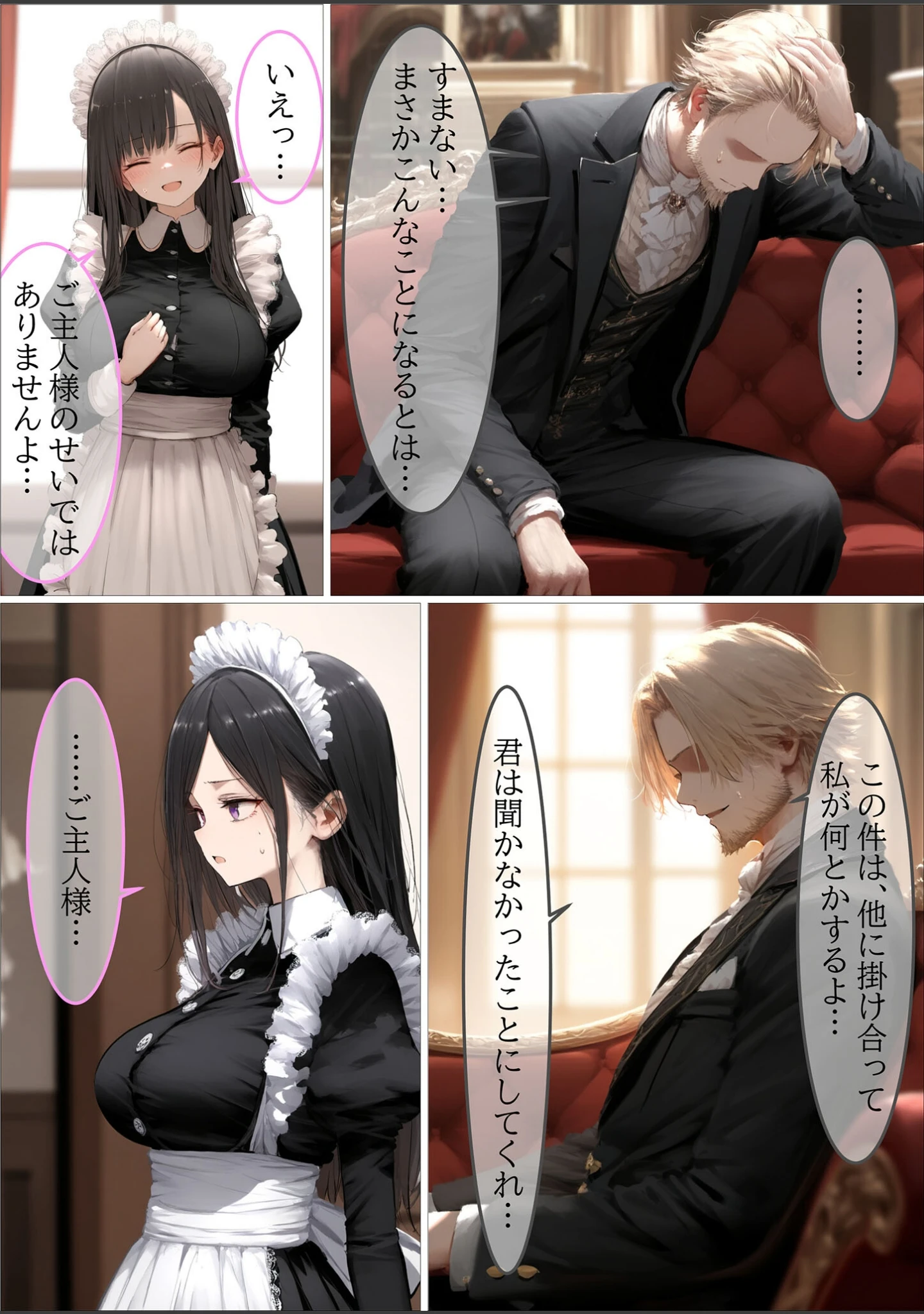 「貴族メイドが悪辣侯爵に堕とされるまで モザイク版」（むほー地帯） 試し読み 10ページ目