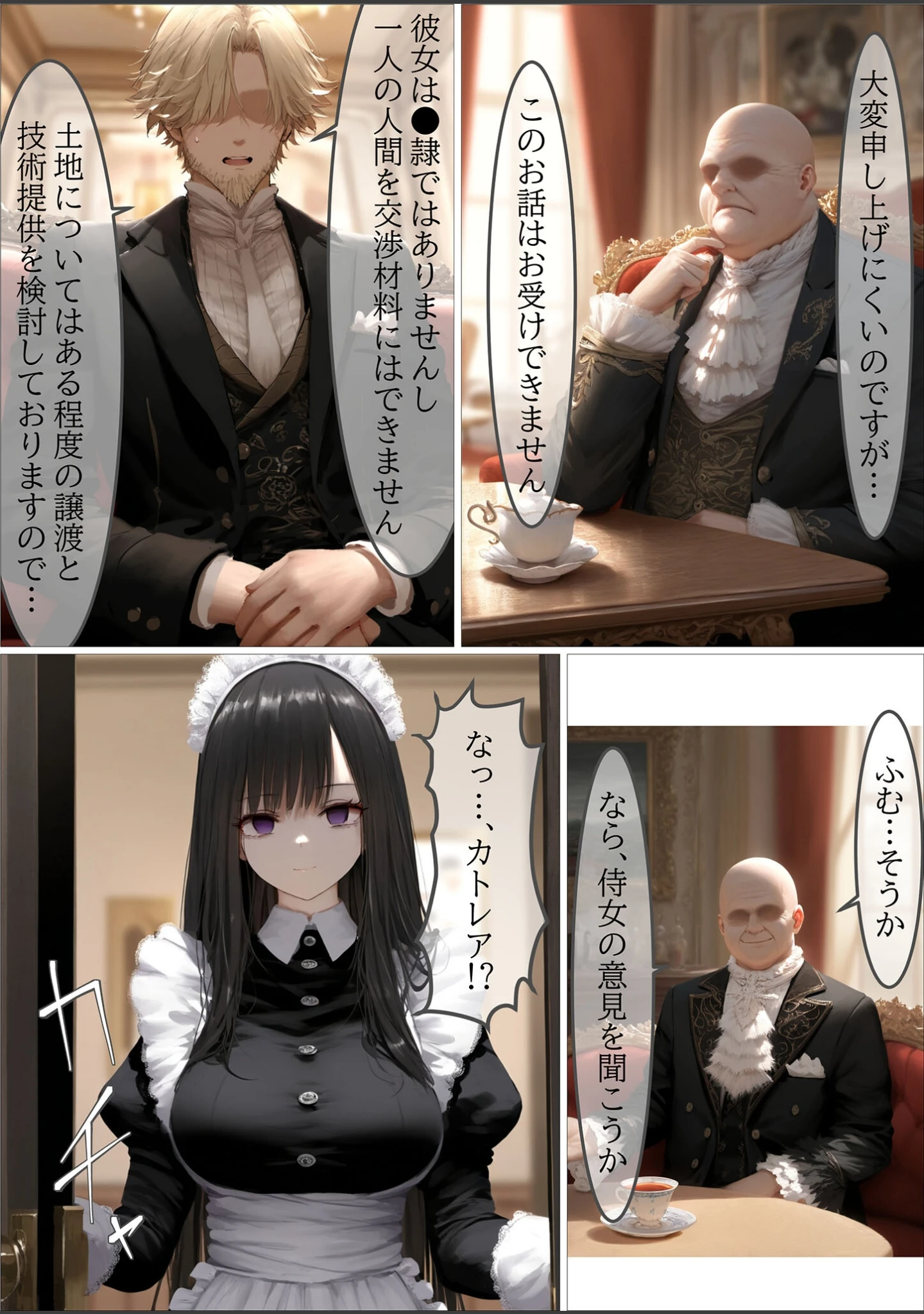 「貴族メイドが悪辣侯爵に堕とされるまで モザイク版」（むほー地帯） 試し読み 15ページ目