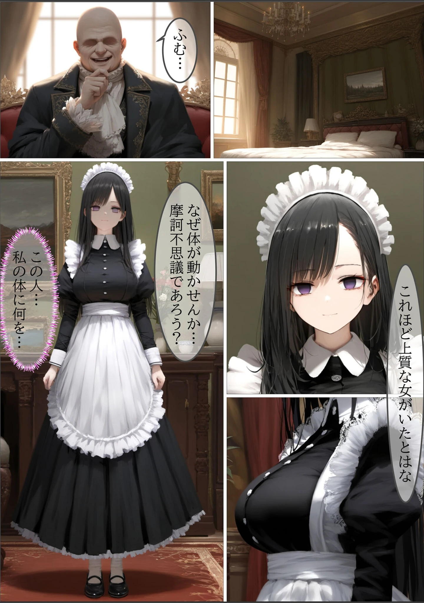 「貴族メイドが悪辣侯爵に堕とされるまで モザイク版」（むほー地帯） 試し読み 18ページ目