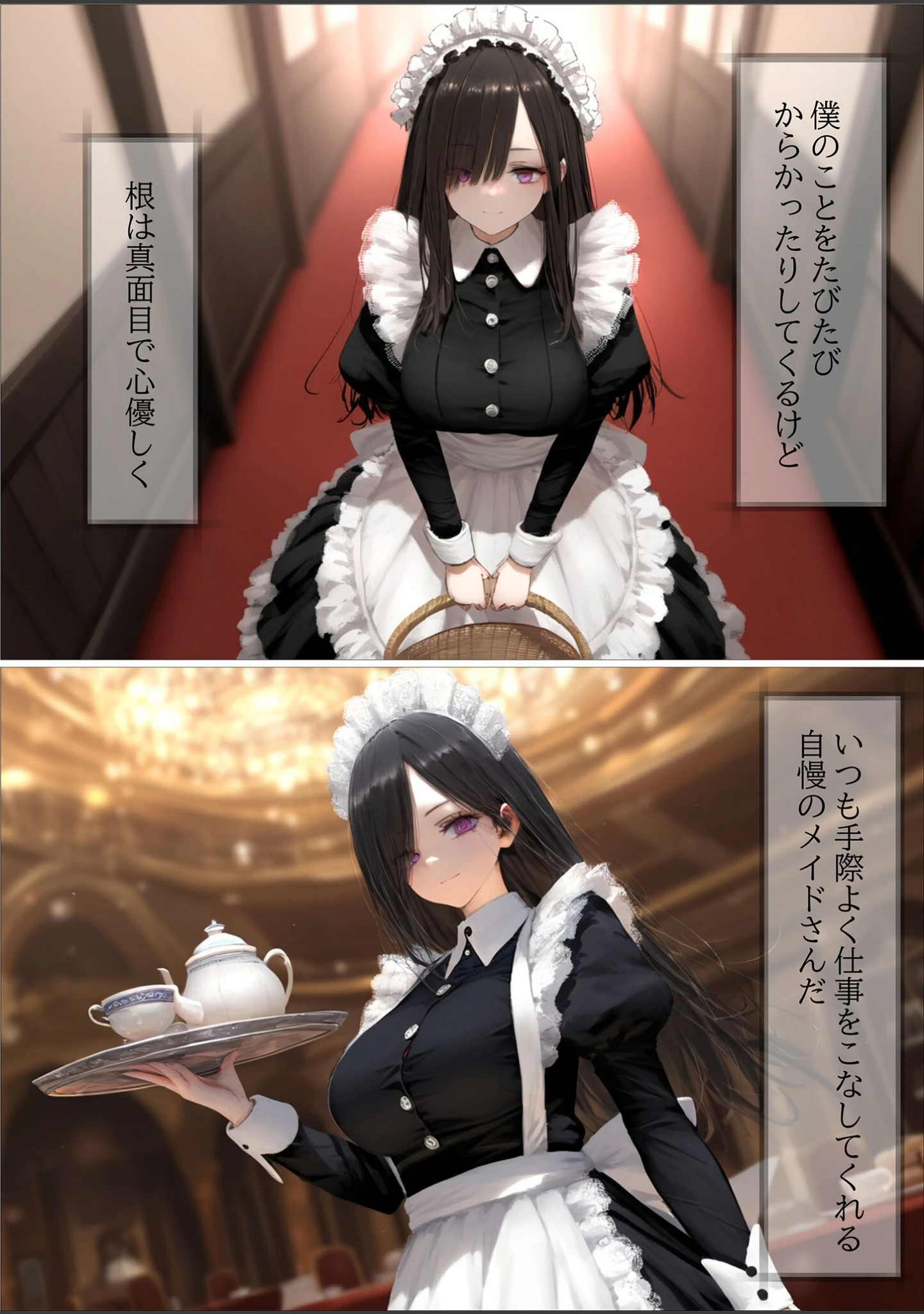 「貴族メイドが悪辣侯爵に堕とされるまで モザイク版」（むほー地帯） 試し読み 4ページ目