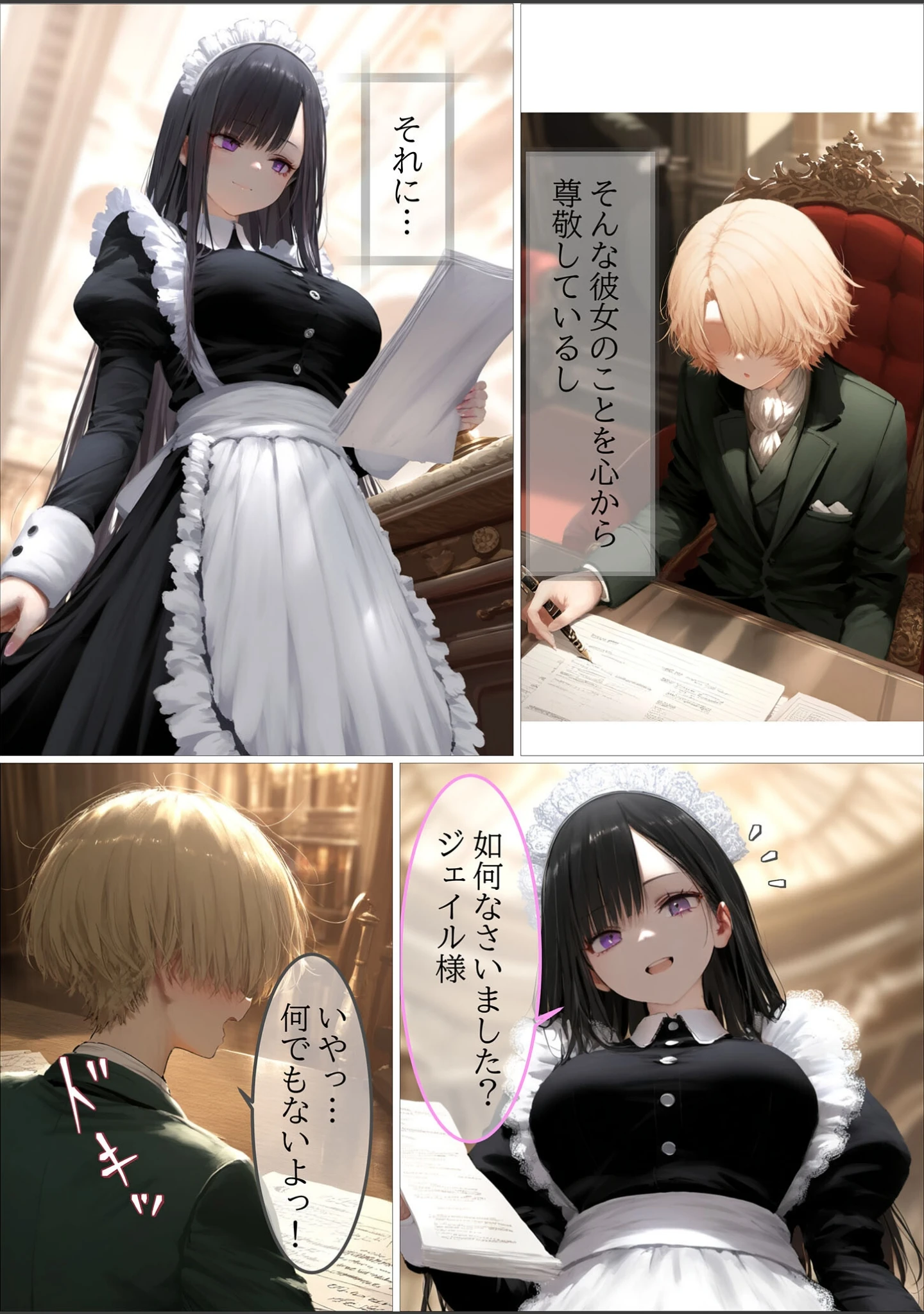「貴族メイドが悪辣侯爵に堕とされるまで モザイク版」（むほー地帯） 試し読み 5ページ目