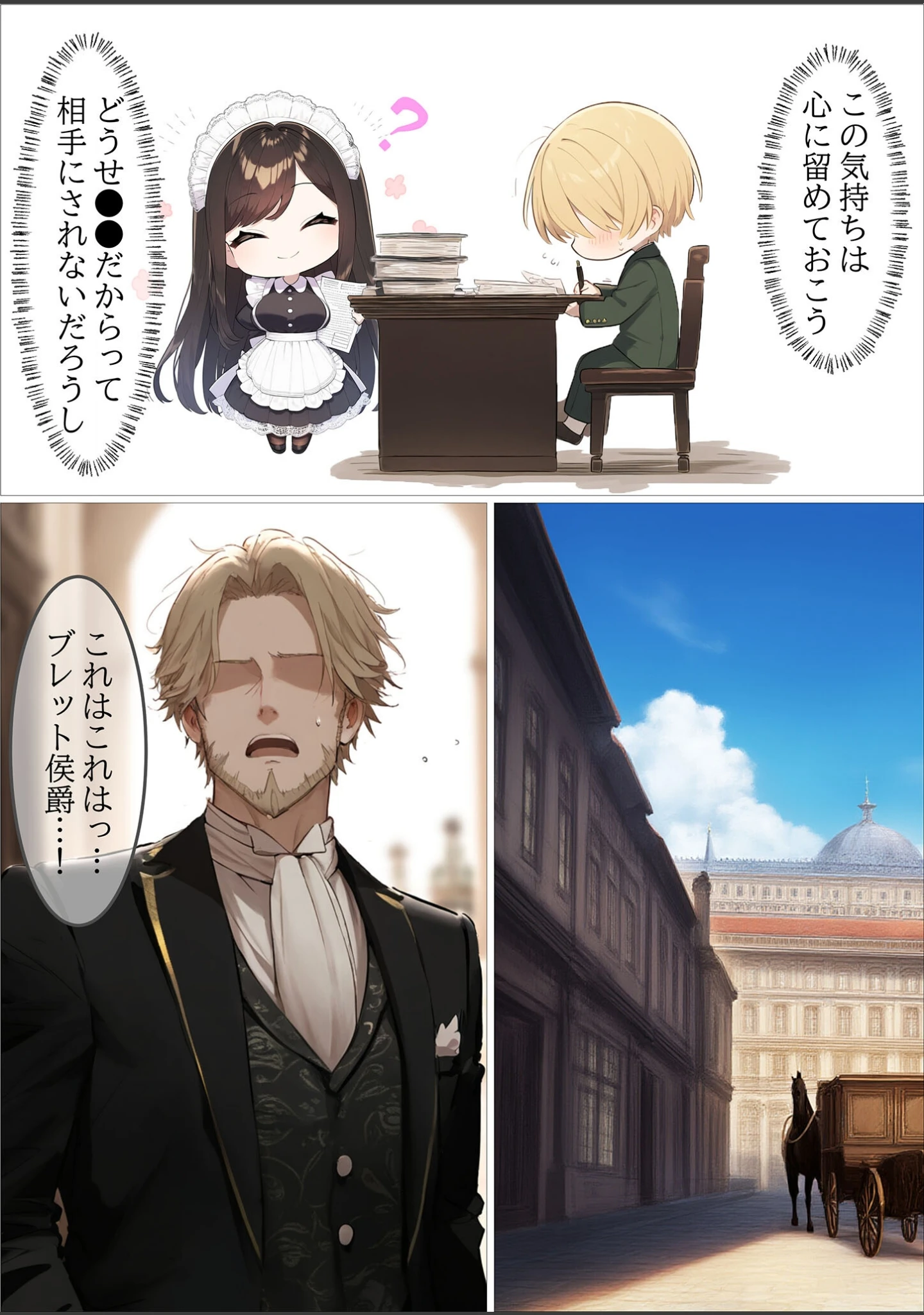 「貴族メイドが悪辣侯爵に堕とされるまで モザイク版」（むほー地帯） 試し読み 6ページ目