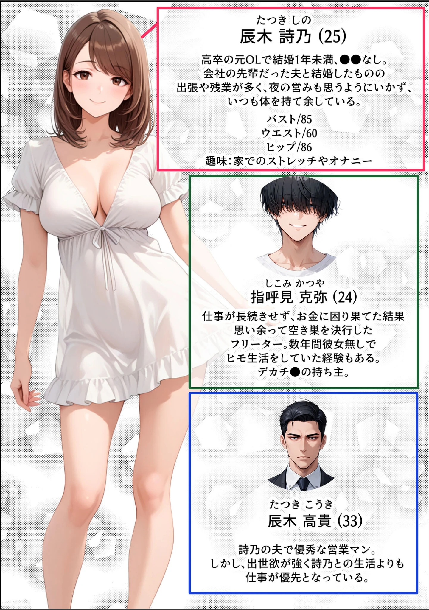 「ただ空き巣に入っただけのはずが欲求不満な人妻を堕とすことになった話〜盗んだのは物ではなく躰でした〜 モザイク版」（ラブ熟） 試し読み 2ページ目