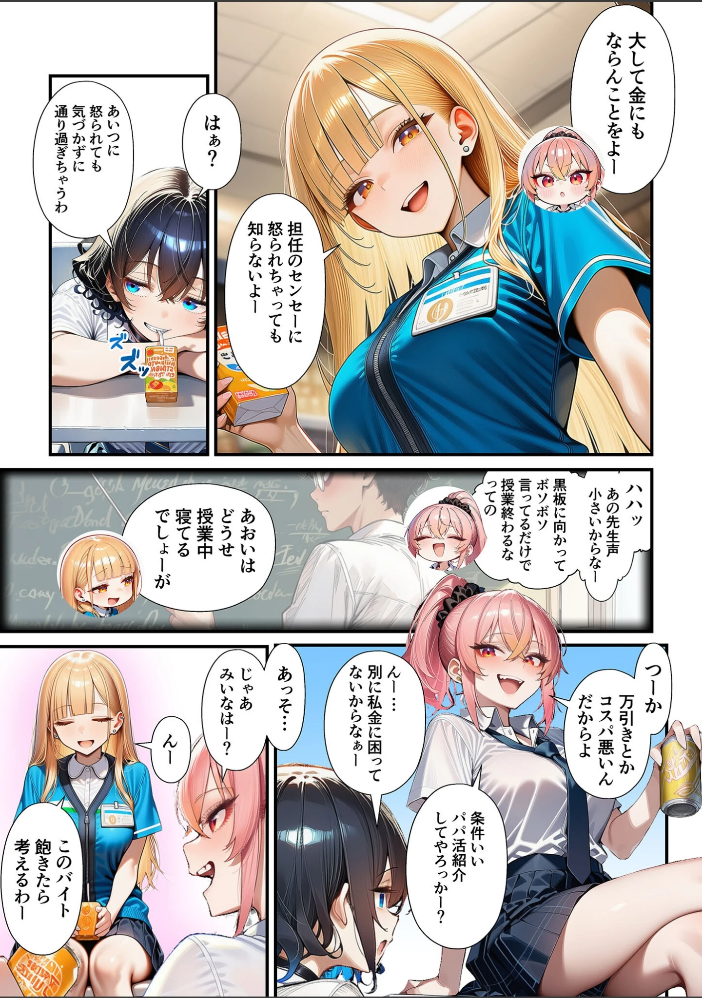 「人質ライブ配信 モザイク版」（ももまろ） 試し読み 9ページ目