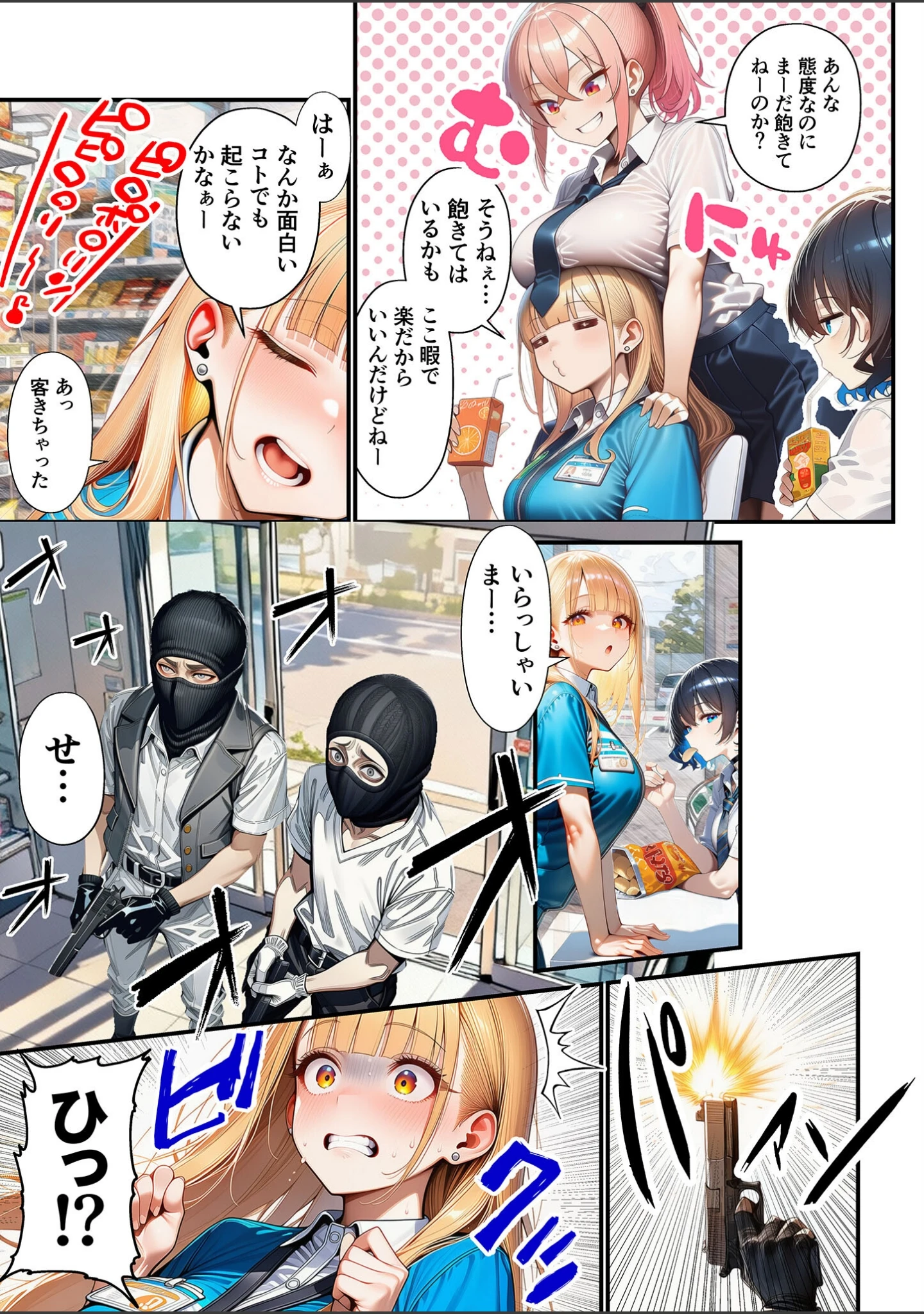 「人質ライブ配信 モザイク版」（ももまろ） 試し読み 10ページ目