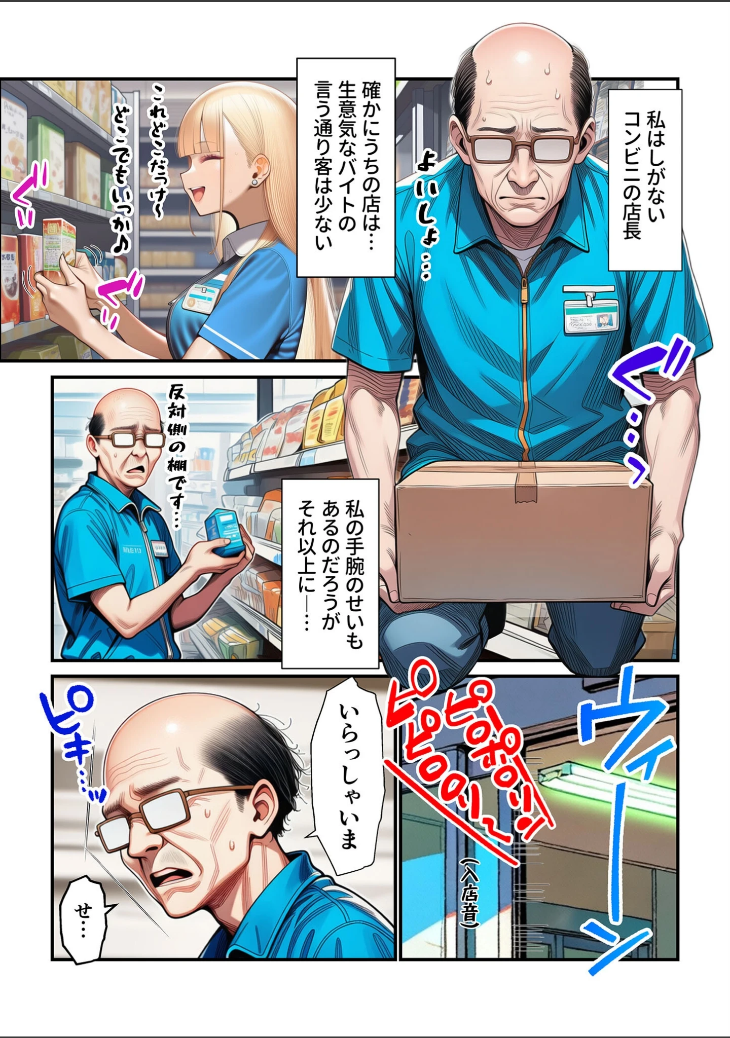 「人質ライブ配信 モザイク版」（ももまろ） 試し読み 4ページ目