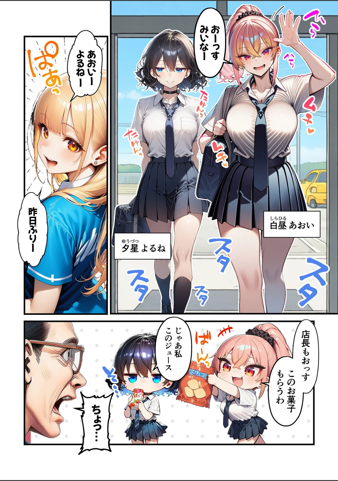 「人質ライブ配信 モザイク版」（ももまろ） 試し読み 5ページ目