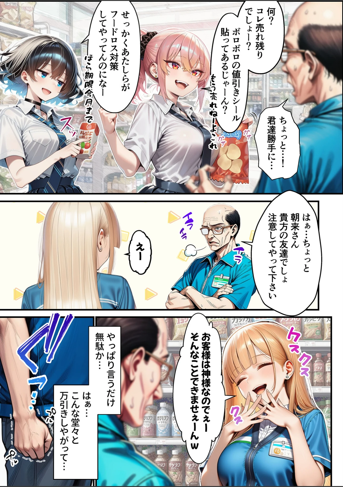 「人質ライブ配信 モザイク版」（ももまろ） 試し読み 6ページ目