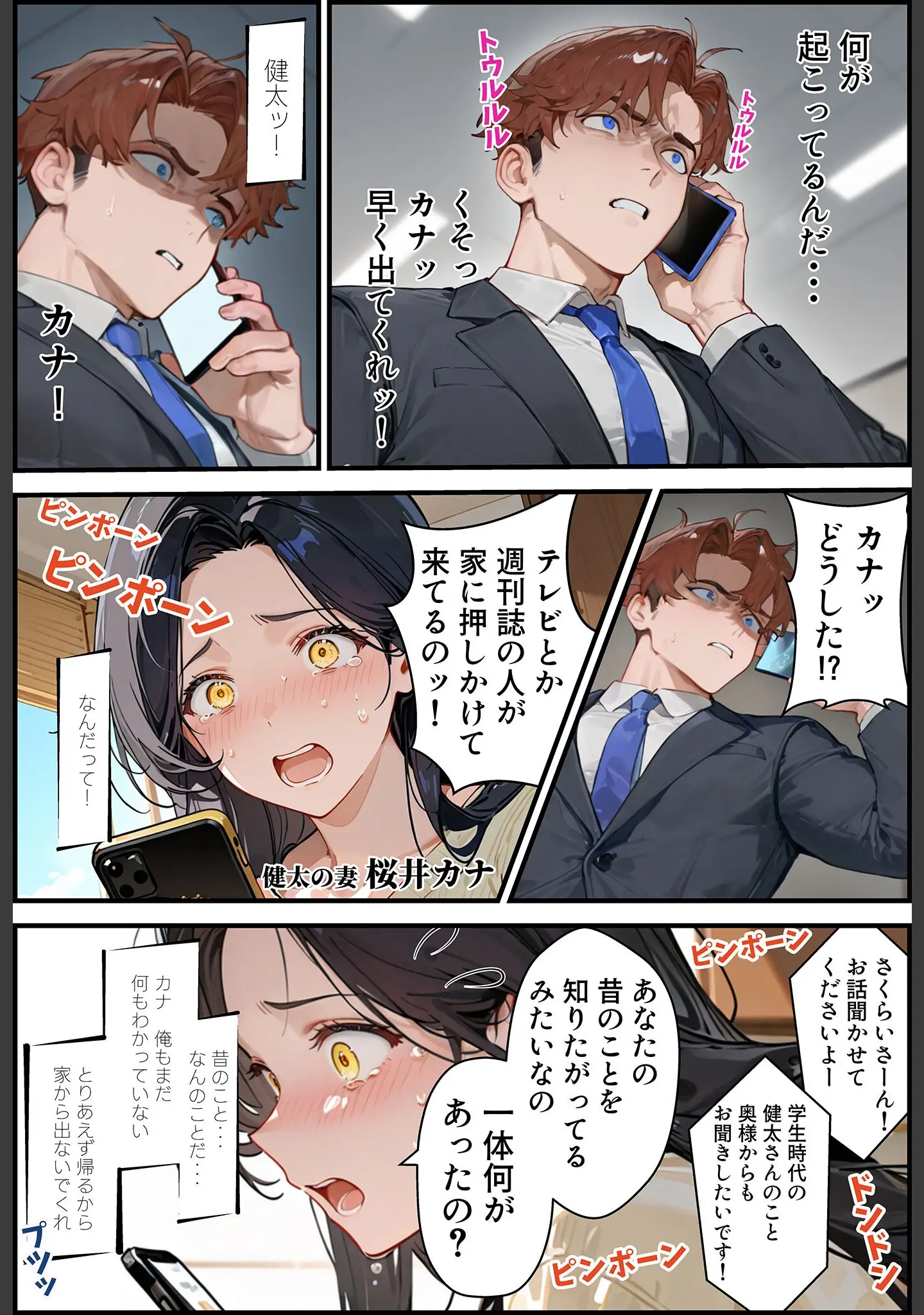 「夫が学生時代いじめていたデカ●ン男にNTRされた結果w旦那完全上位互換神ち●ぽに上書きされた件 モザイク版」（炎帝龍イグニス） 試し読み 13ページ目